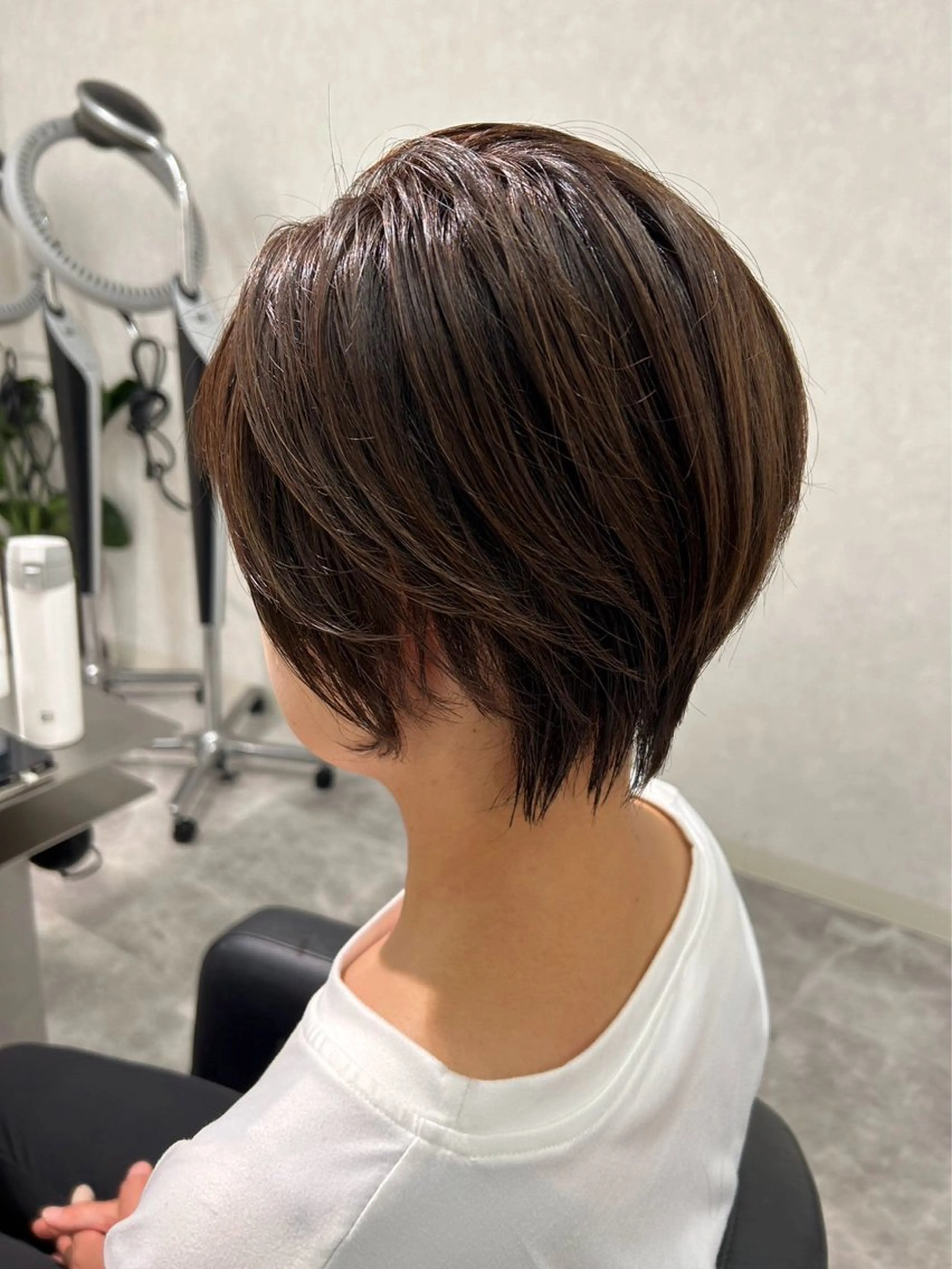 ショート 中西 未久のヘアスタイル