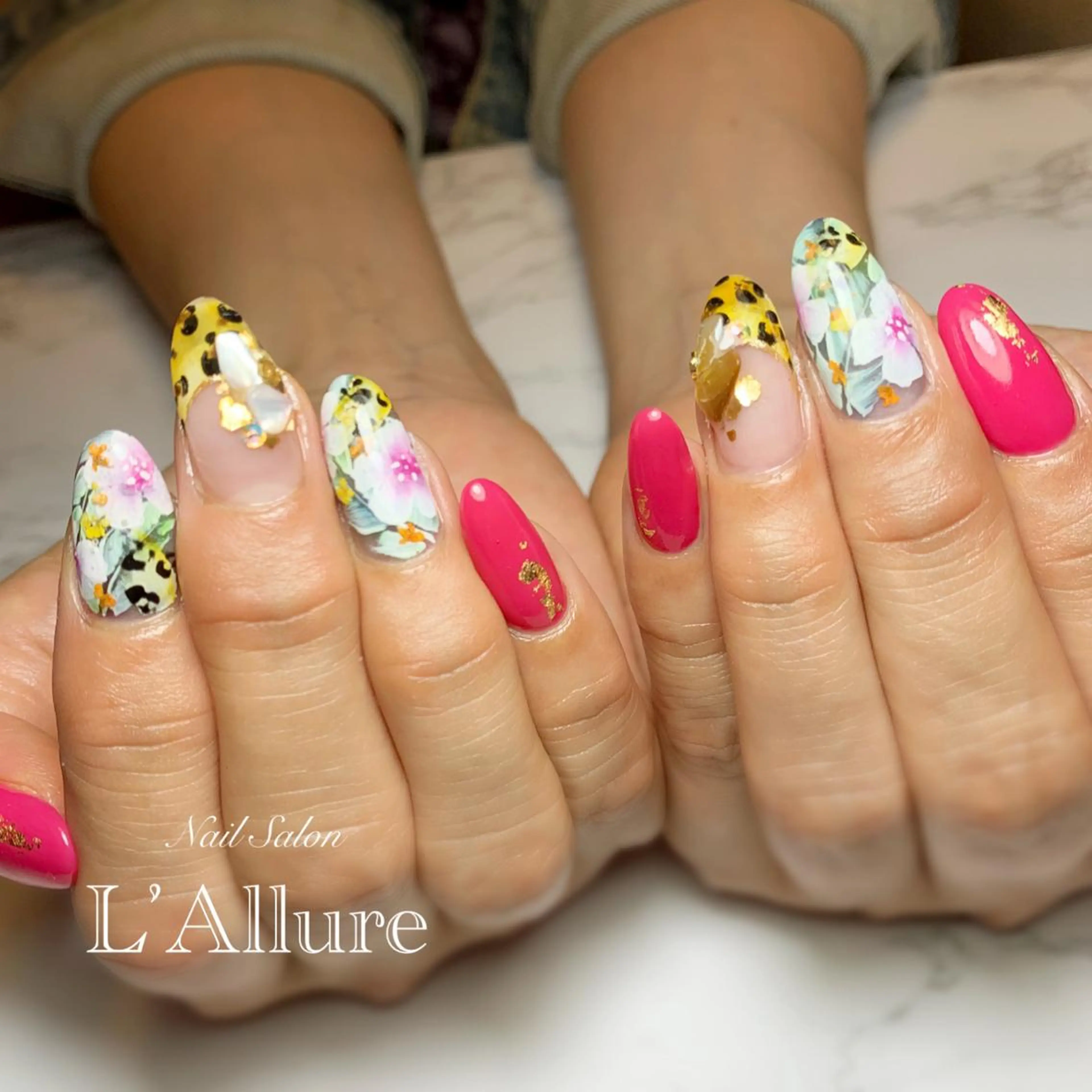 ネイル ハンドネイル Nail Salon L’Allureのネイルデザイン