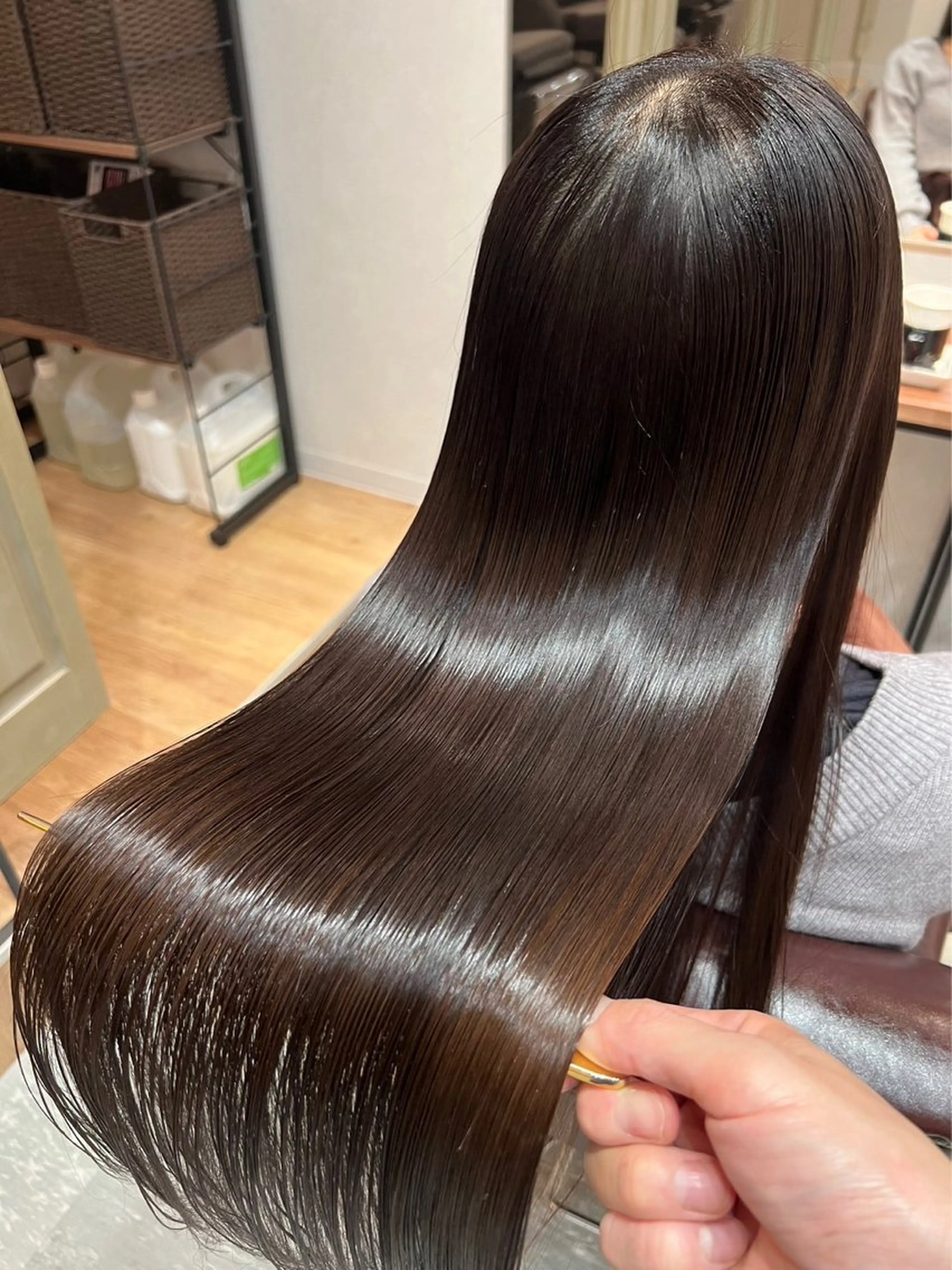 ロング カット ヘアカラー トリートメント 愛されハイトーン 🍓YURINAのヘアスタイル