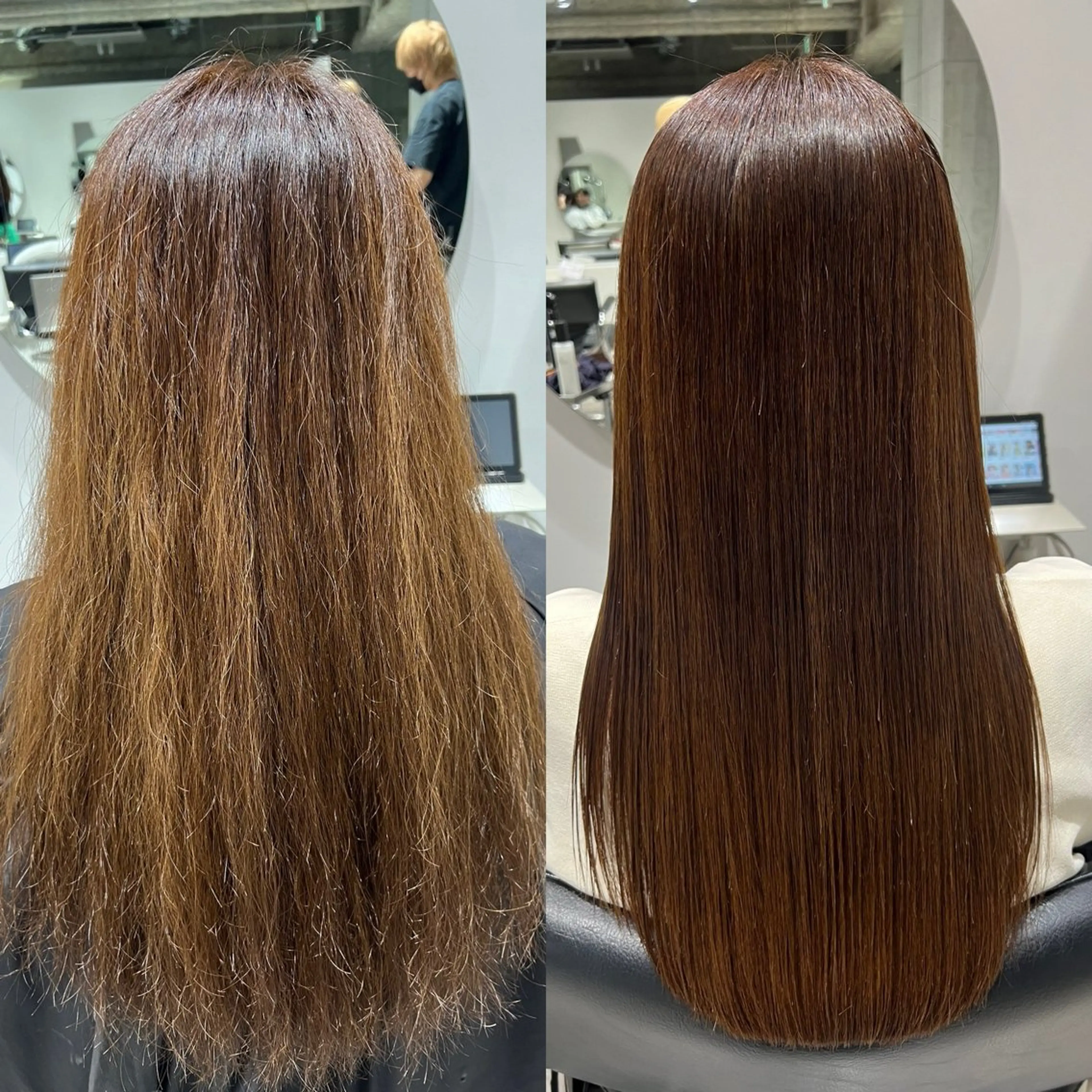 セミロング SALOWIN 表参道FLAT店所属・トップスタイリスト澤 奈緒美のヘアスタイル