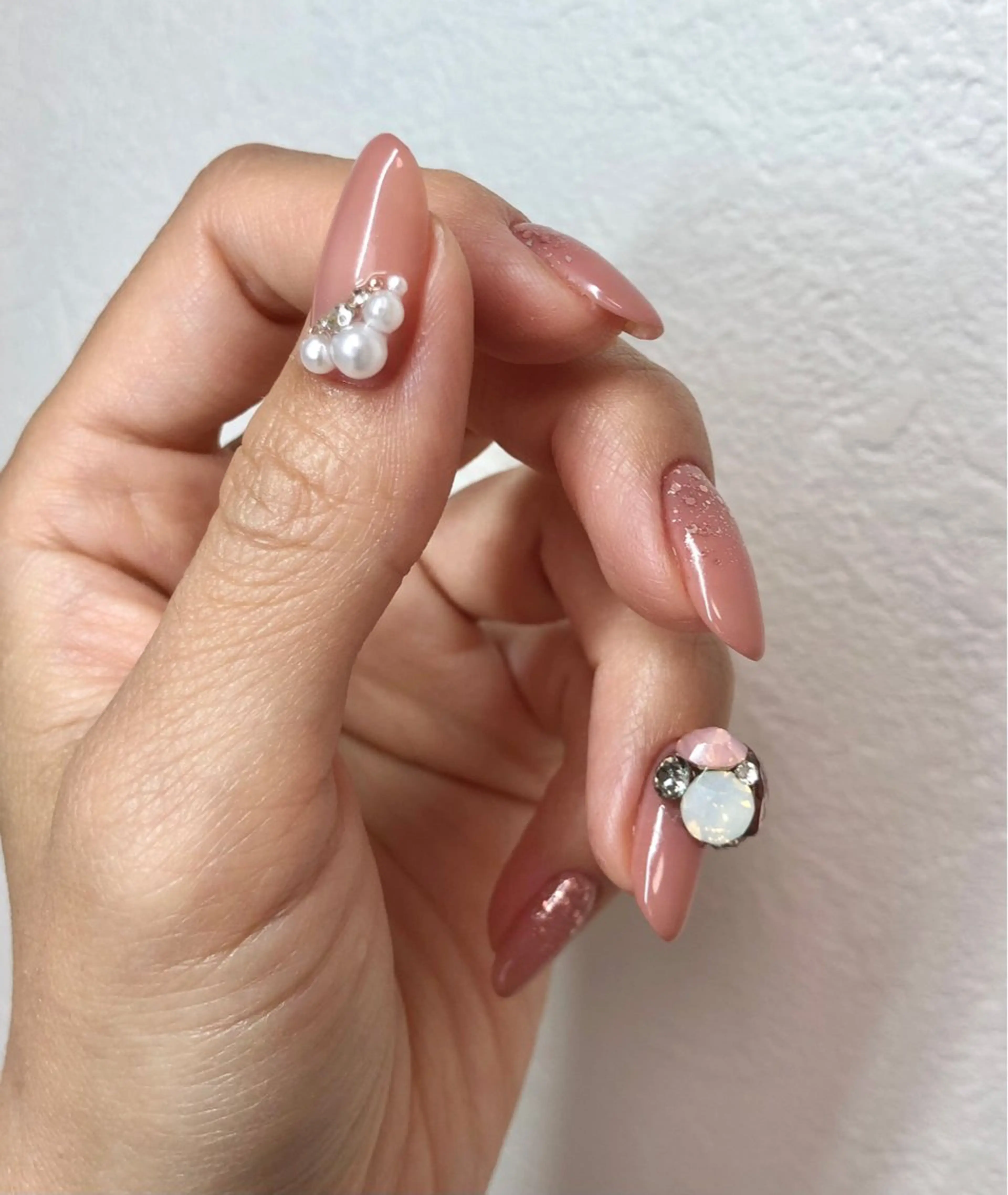 ネイル ラメ(グリッター) ワンカラーネイル Komuro Erikaのネイルデザイン