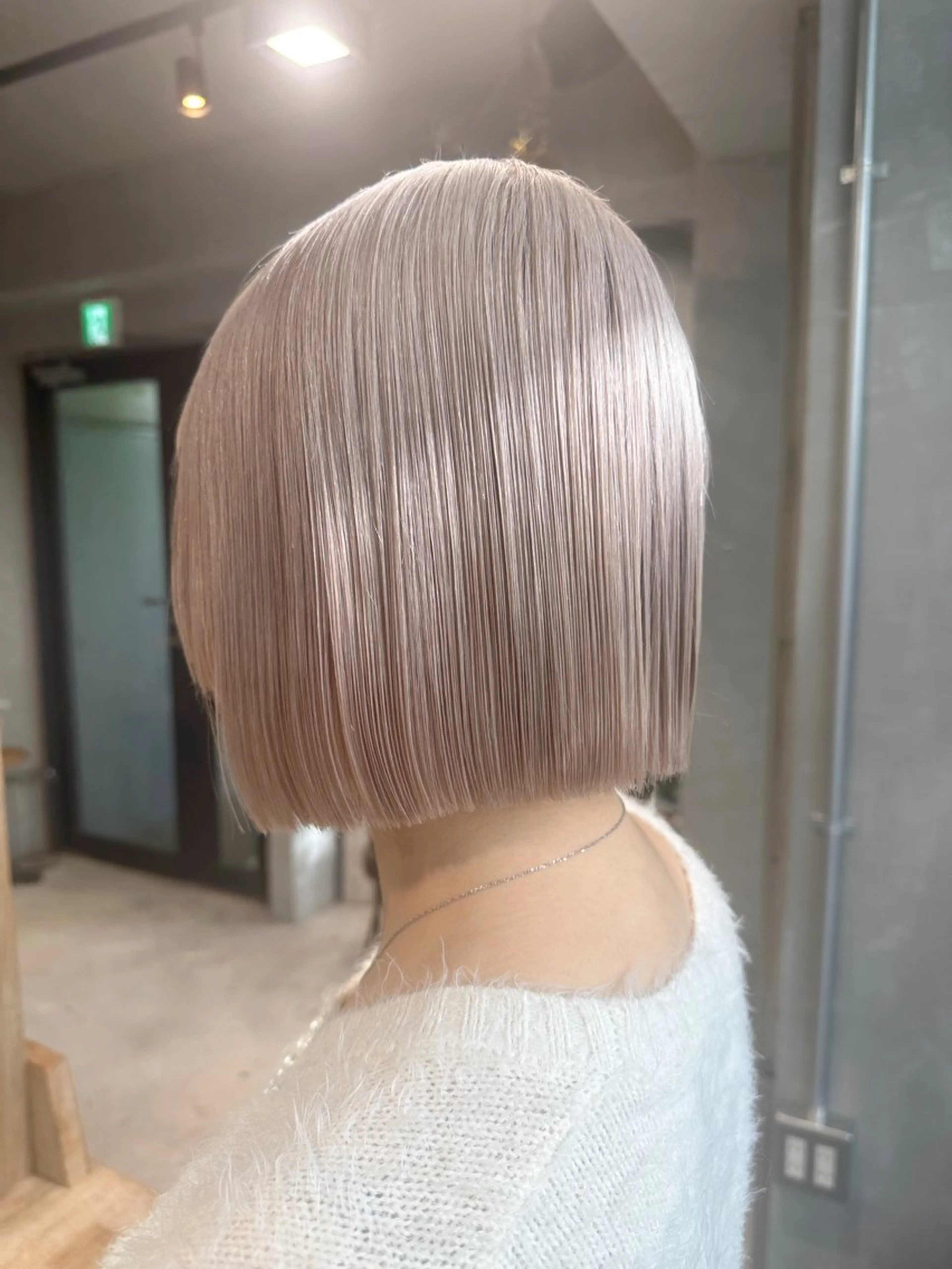 ミディアム カラー ハイトーンカラー 原宿パーソナルカラー 診断／hina✨🧚のヘアスタイル