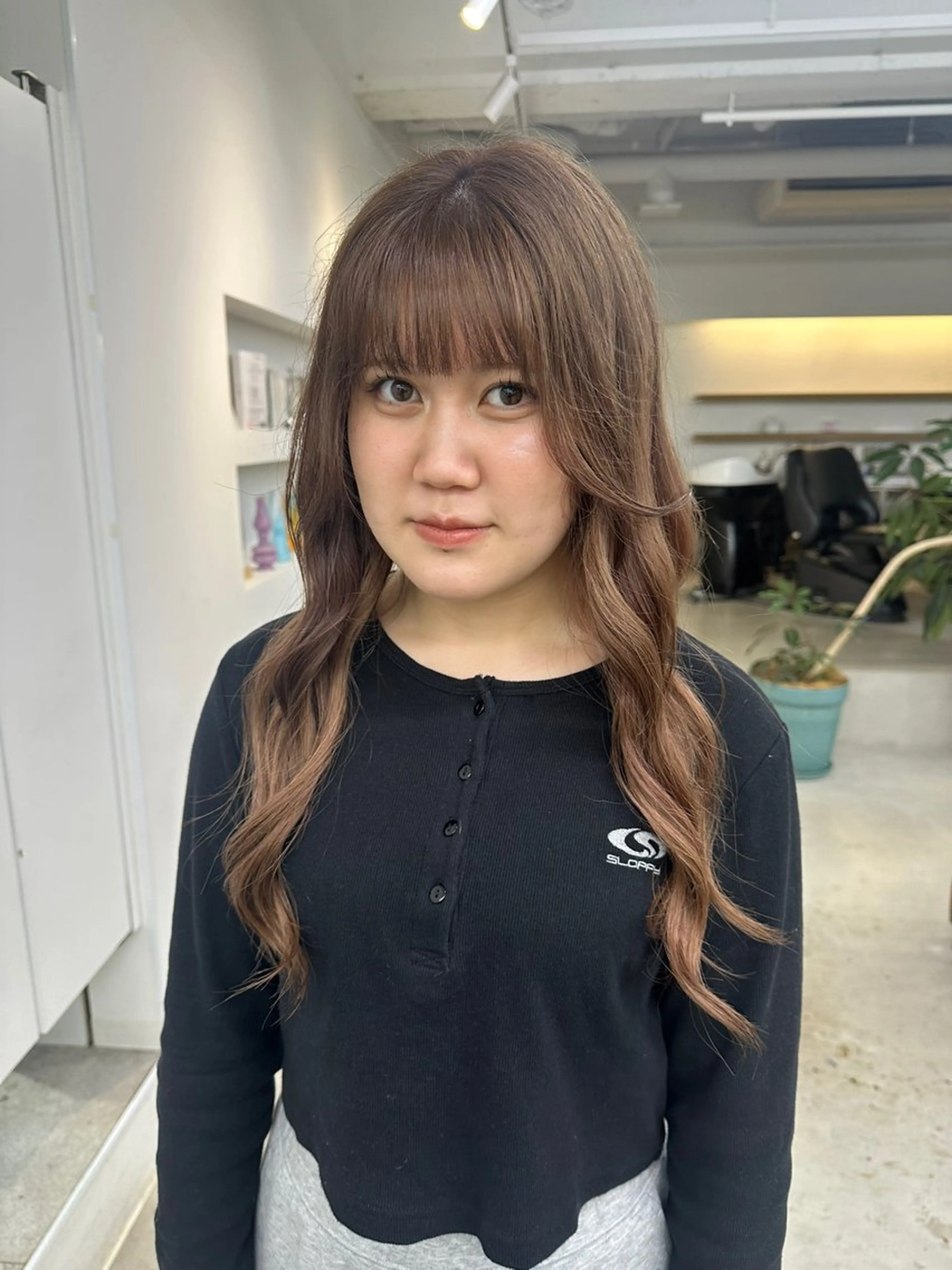 ロング カラー ブラウンカラー 【sica】 nanaのヘアスタイル