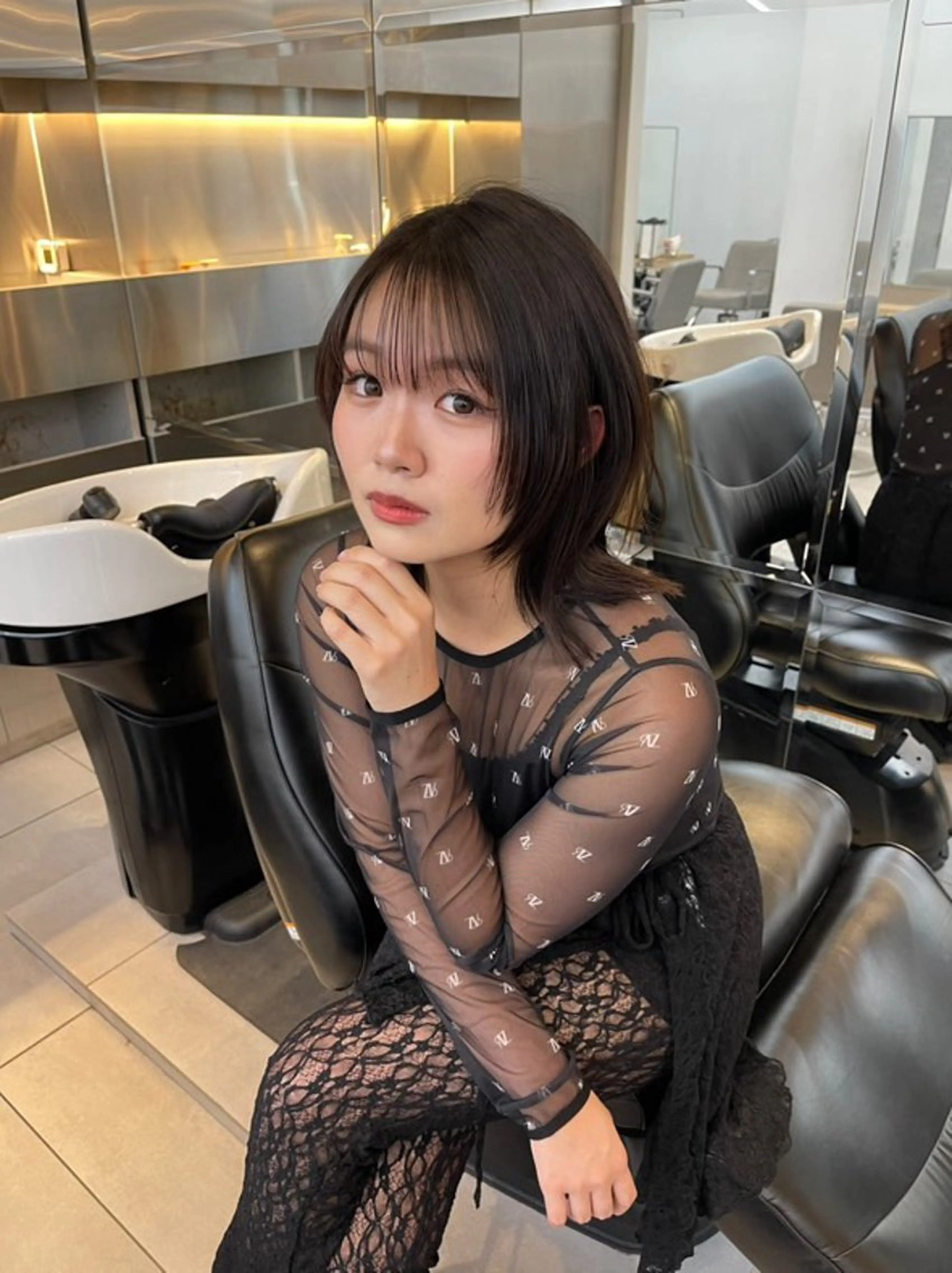 ミディアム ciel hairdesign所属・綱島/髪質改善 /艶髪/ルキヤ‎‎のヘアスタイル