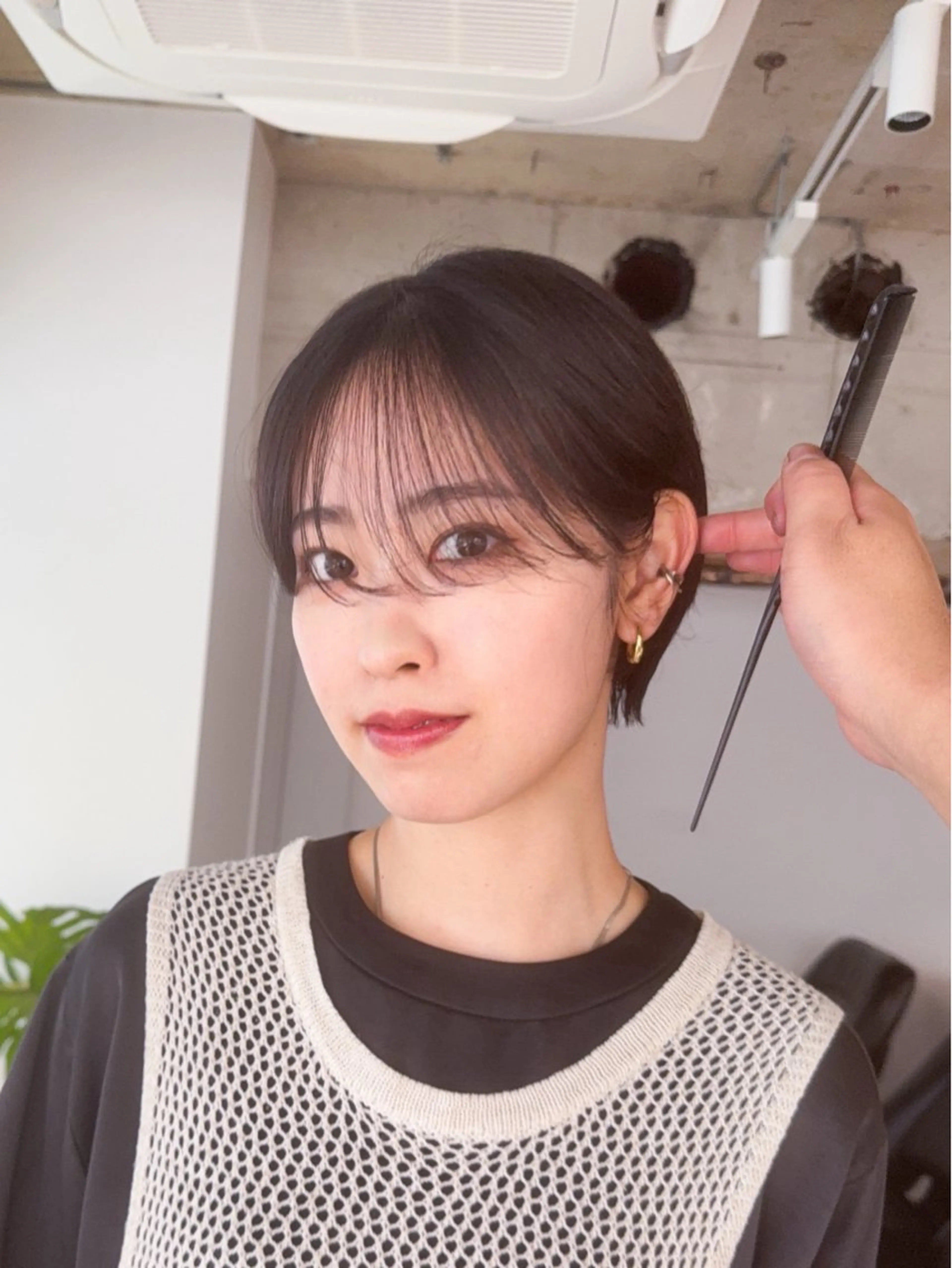 ショート ショートヘア トリートメント 田村 天のヘアスタイル