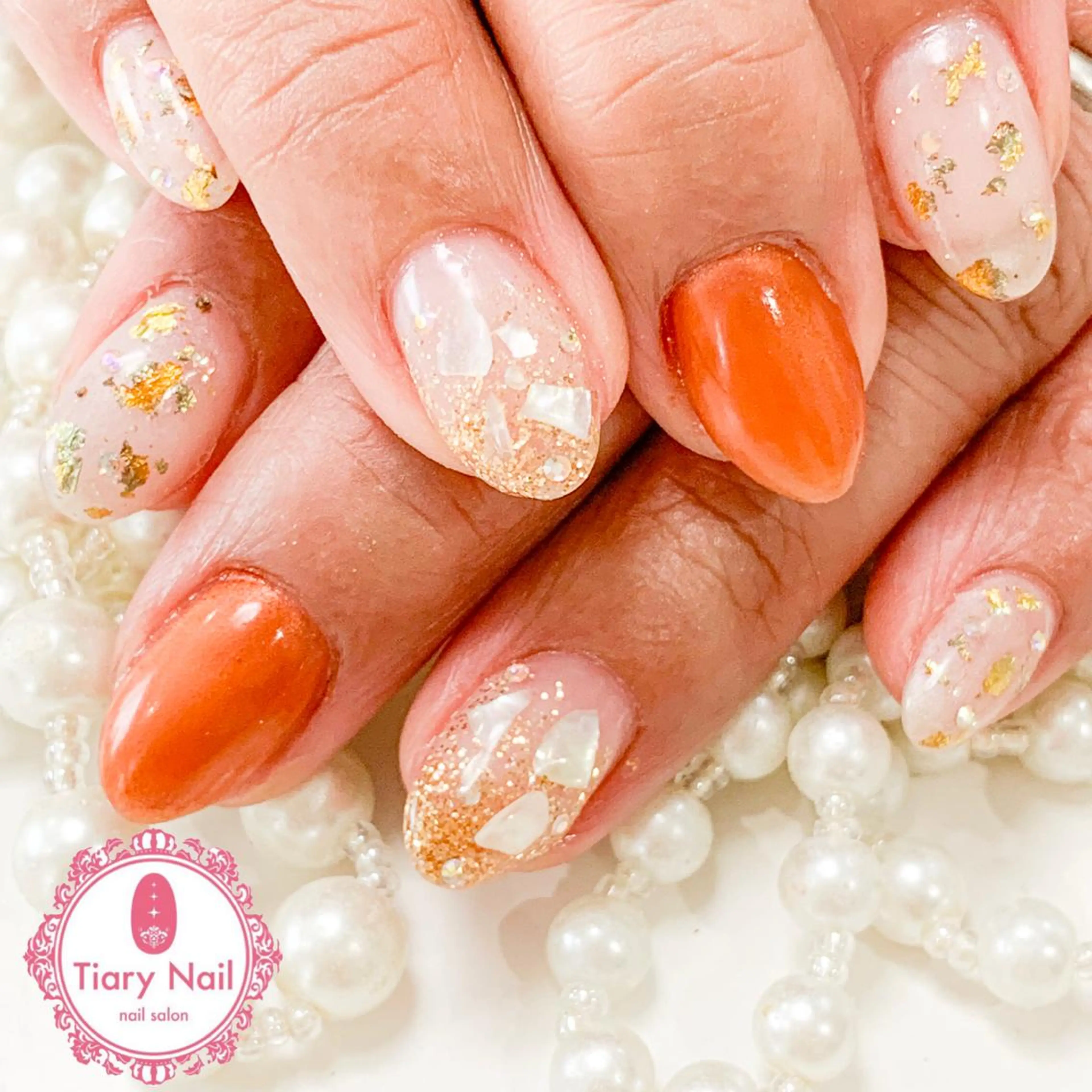 ネイル 💗🪽Tiary Nail🪽💗のネイルデザイン