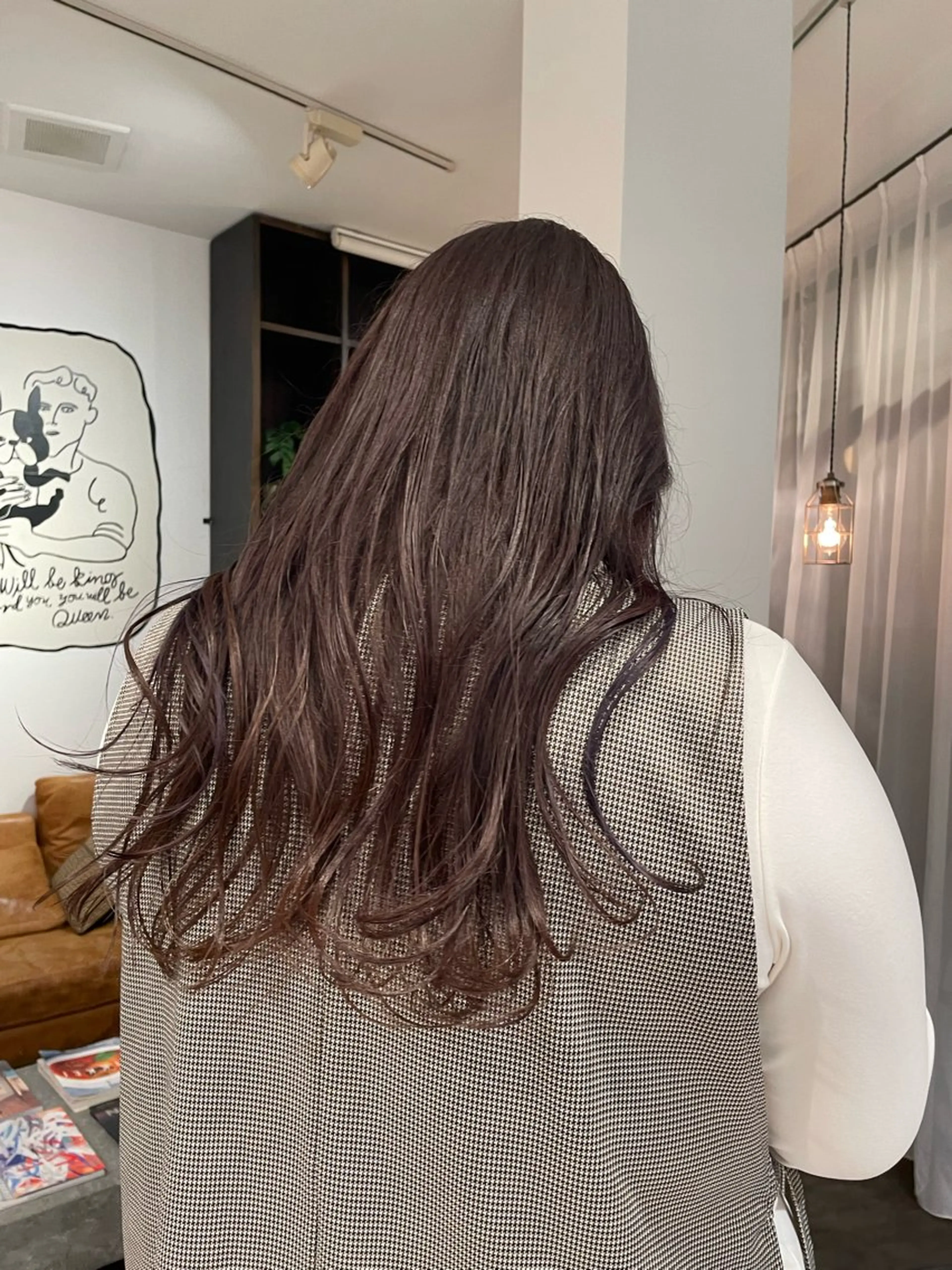 ロング 西野 優夏のヘアスタイル