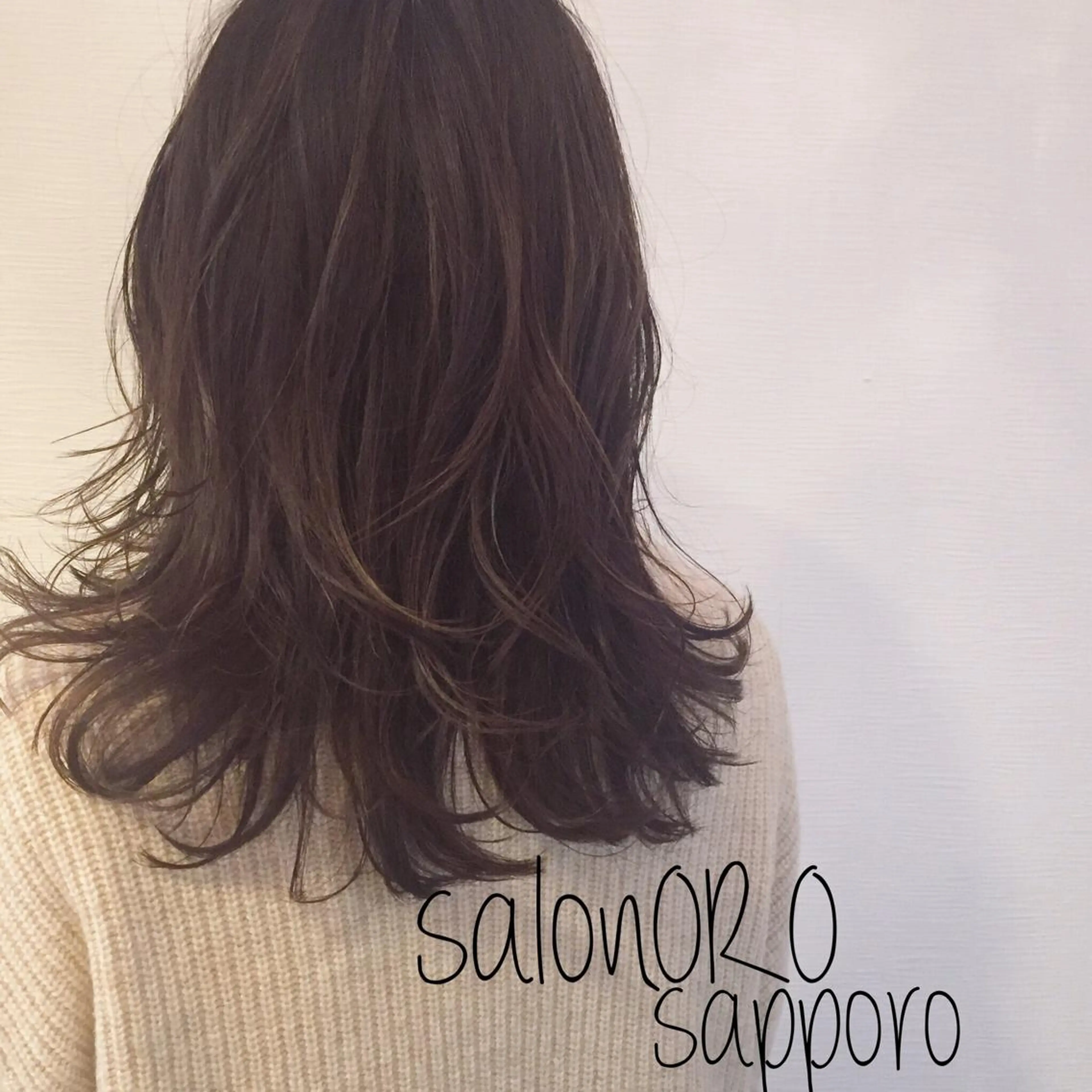 ミディアム カラー ブリーチ 透明感カラー グラデーションカラー ハイライトカラー イルミナカラー 池田 真由美のヘアスタイル