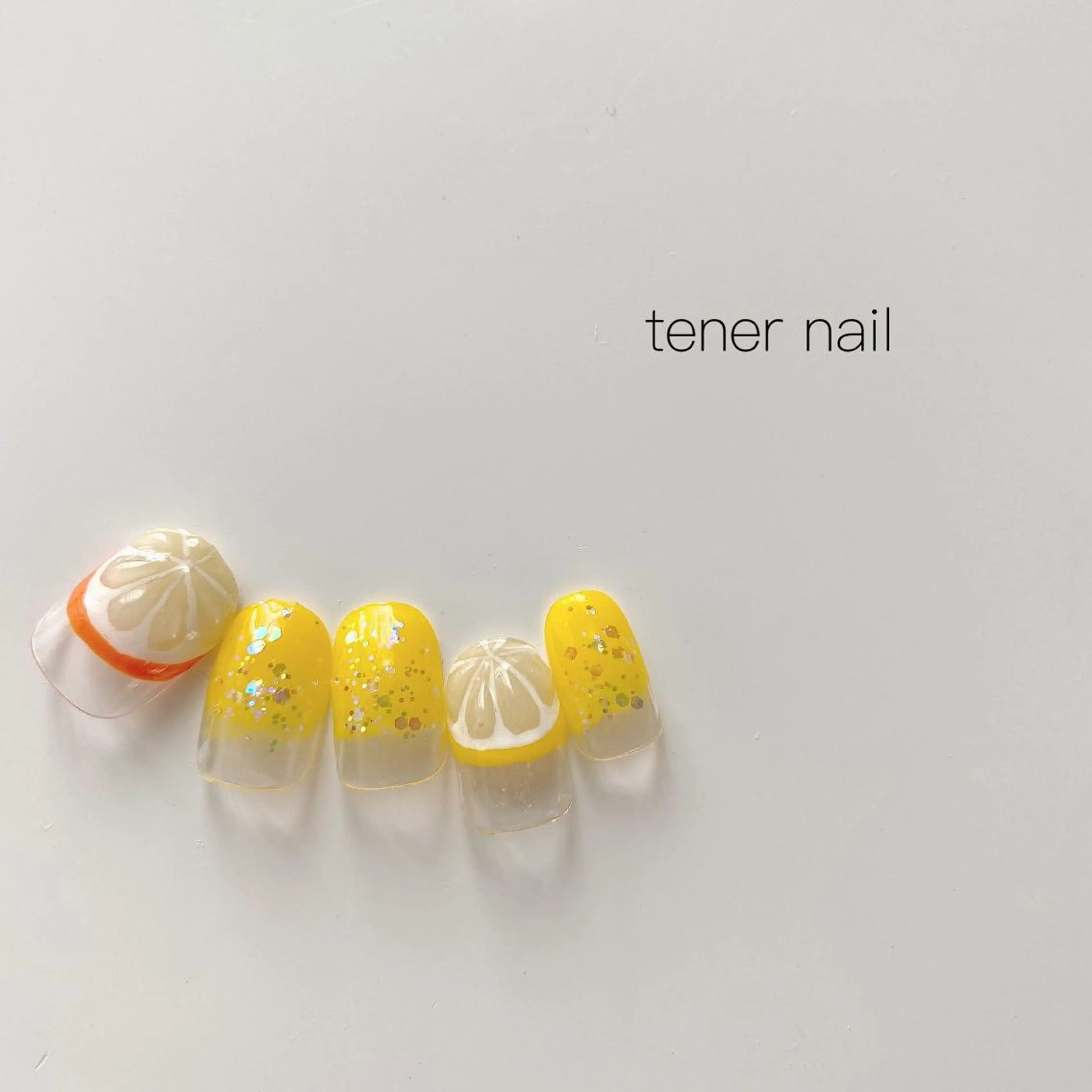 ネイル オレンジ tener  nail  テネルネイル所属・テネルネイル tener nailのネイルデザイン