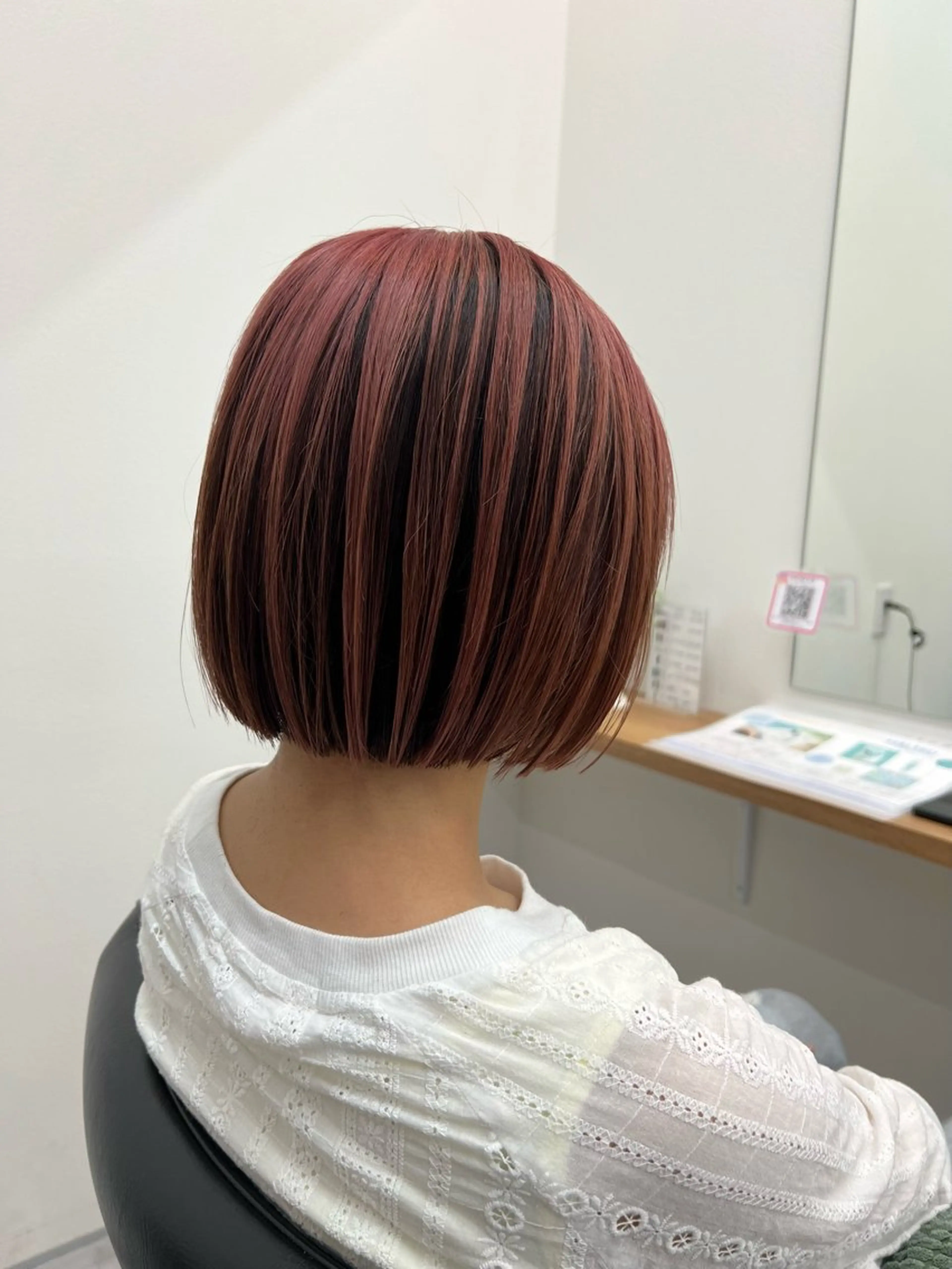 ショート カラー ピンクカラー ボブ ✨NOMAD印西✨ 黒川勇輝のヘアスタイル