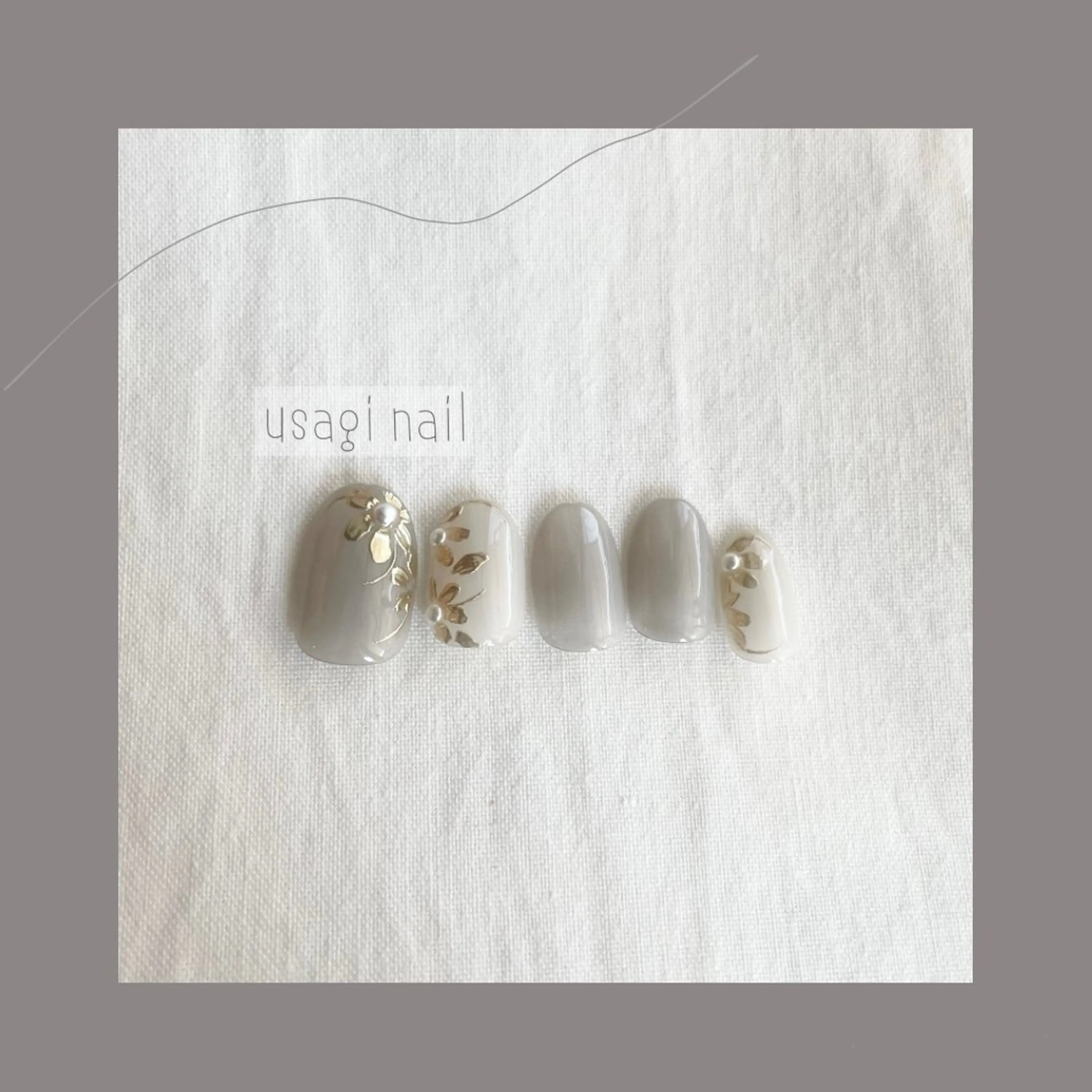 ネイル ハンドネイル usagi nailのネイルデザイン