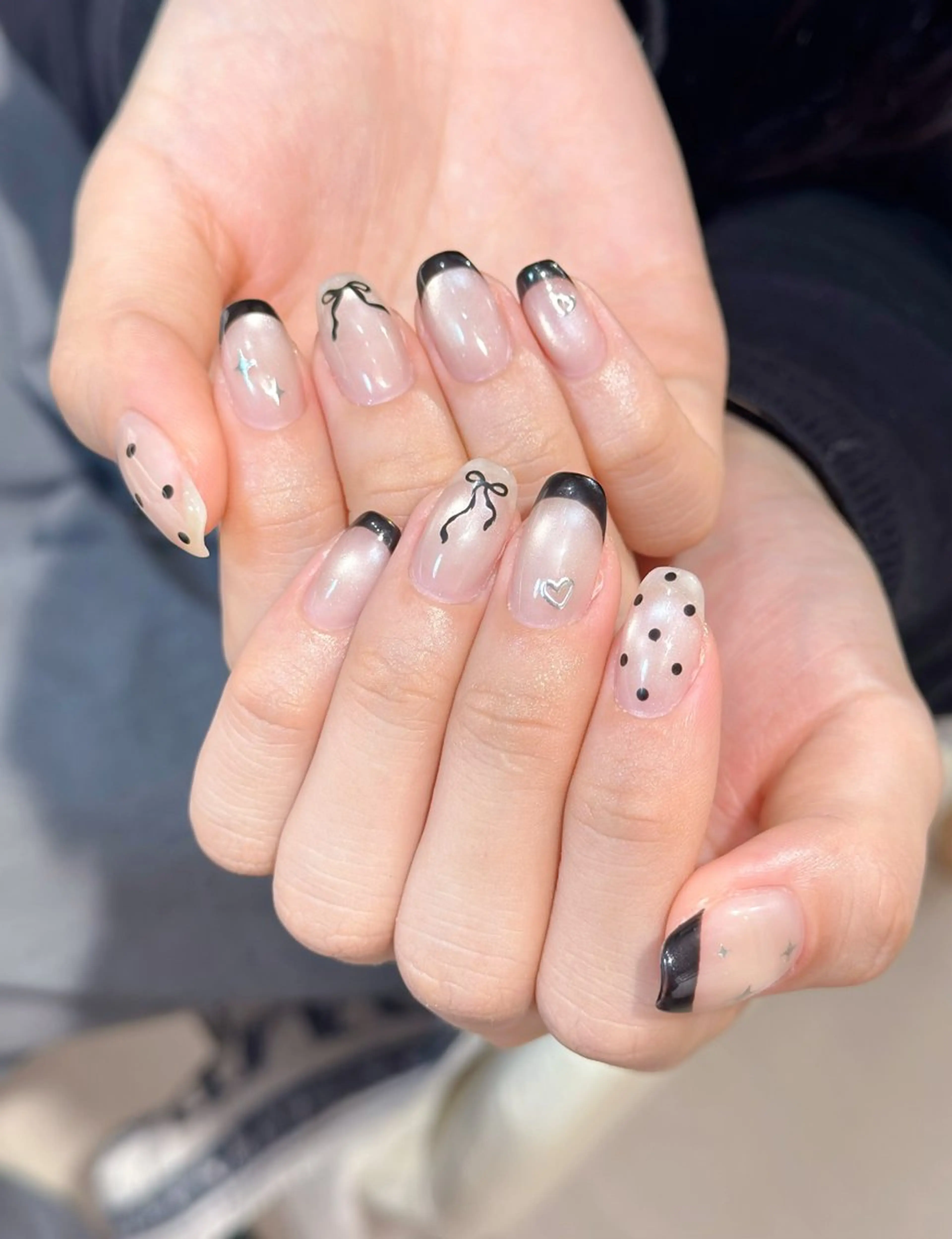 ネイル ハンドネイル ハンドケア 🦋Yumi Nail🦋Momoのネイルデザイン