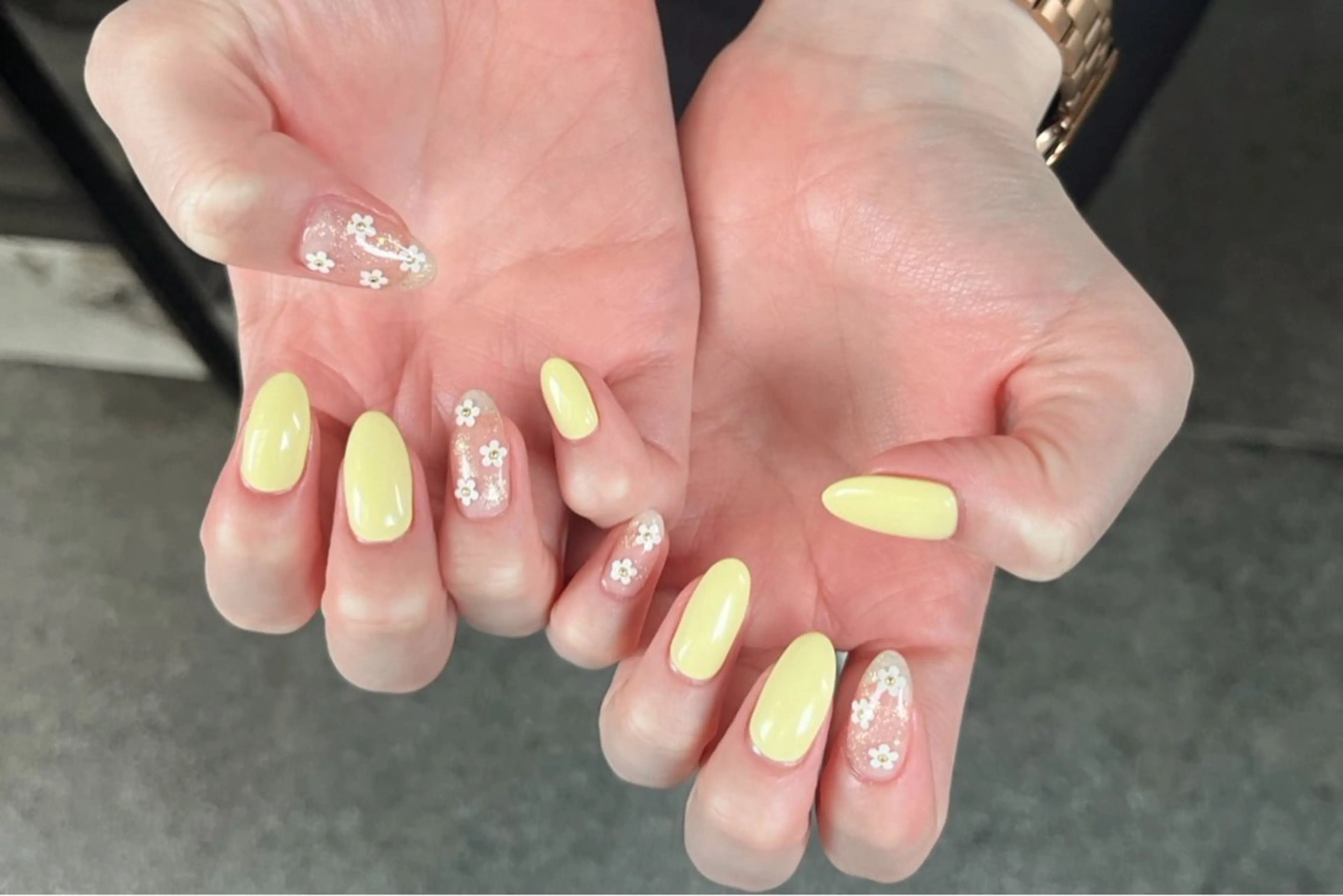 【Jr・準】定額  シンプルデザイン4本+色変え¥3700   3週間以内オフ込み♪の写真