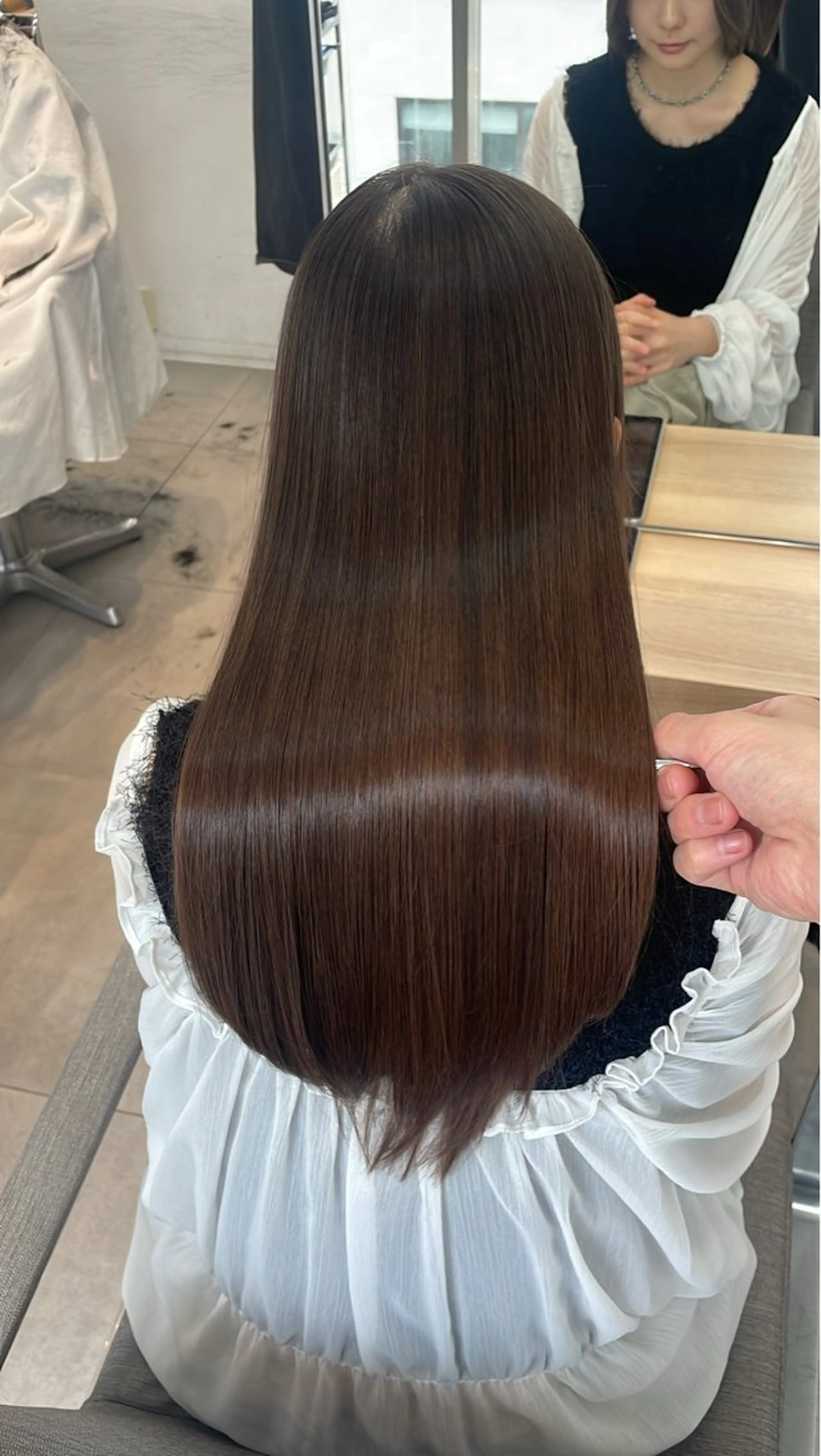 ロング 縮毛矯正 トリートメント ✨髪質改善✨美髪 矯正🫧小泉のヘアスタイル