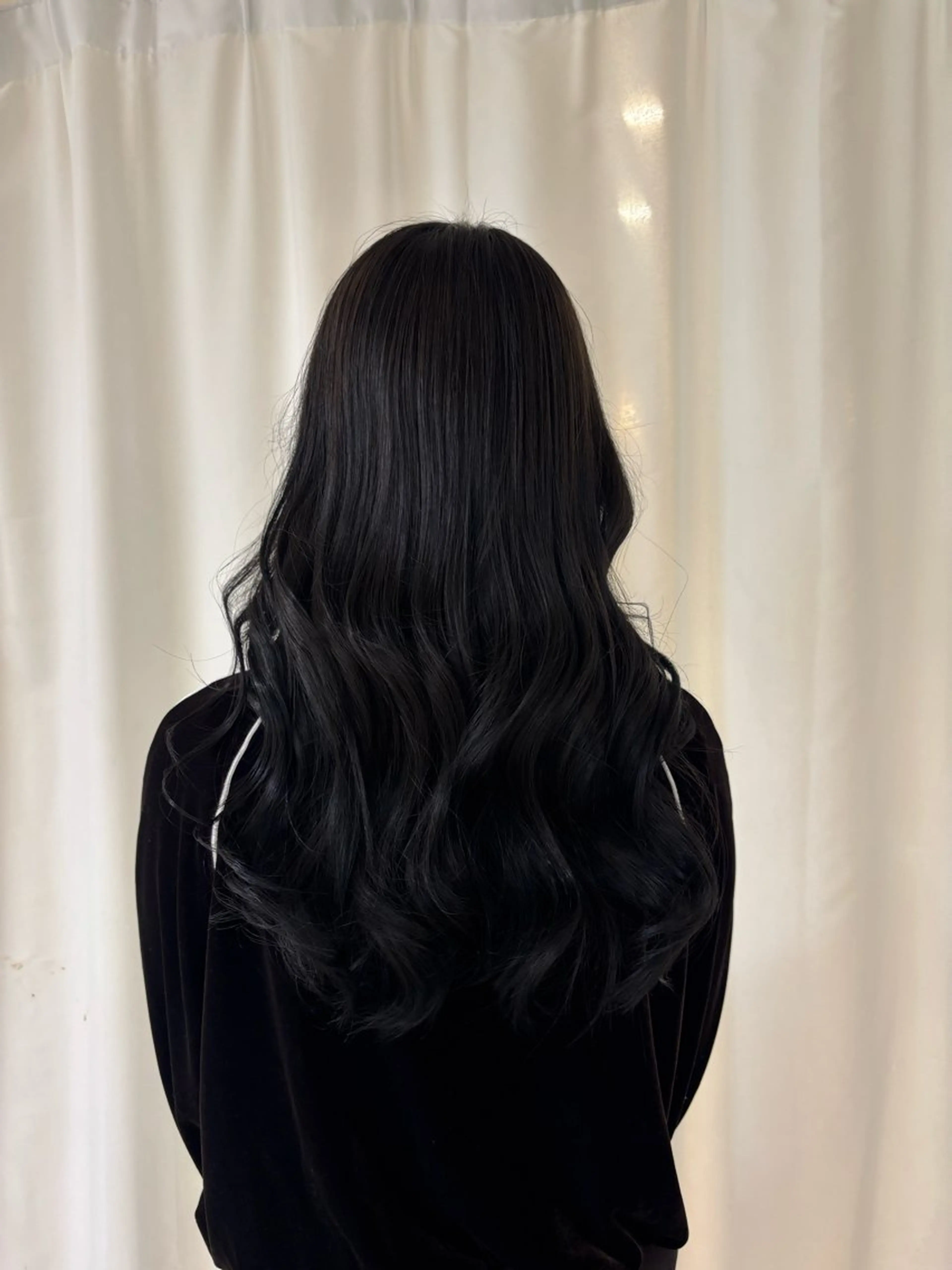 ロング カラー ヘアカラー トリートメント 境 莉央のヘアスタイル