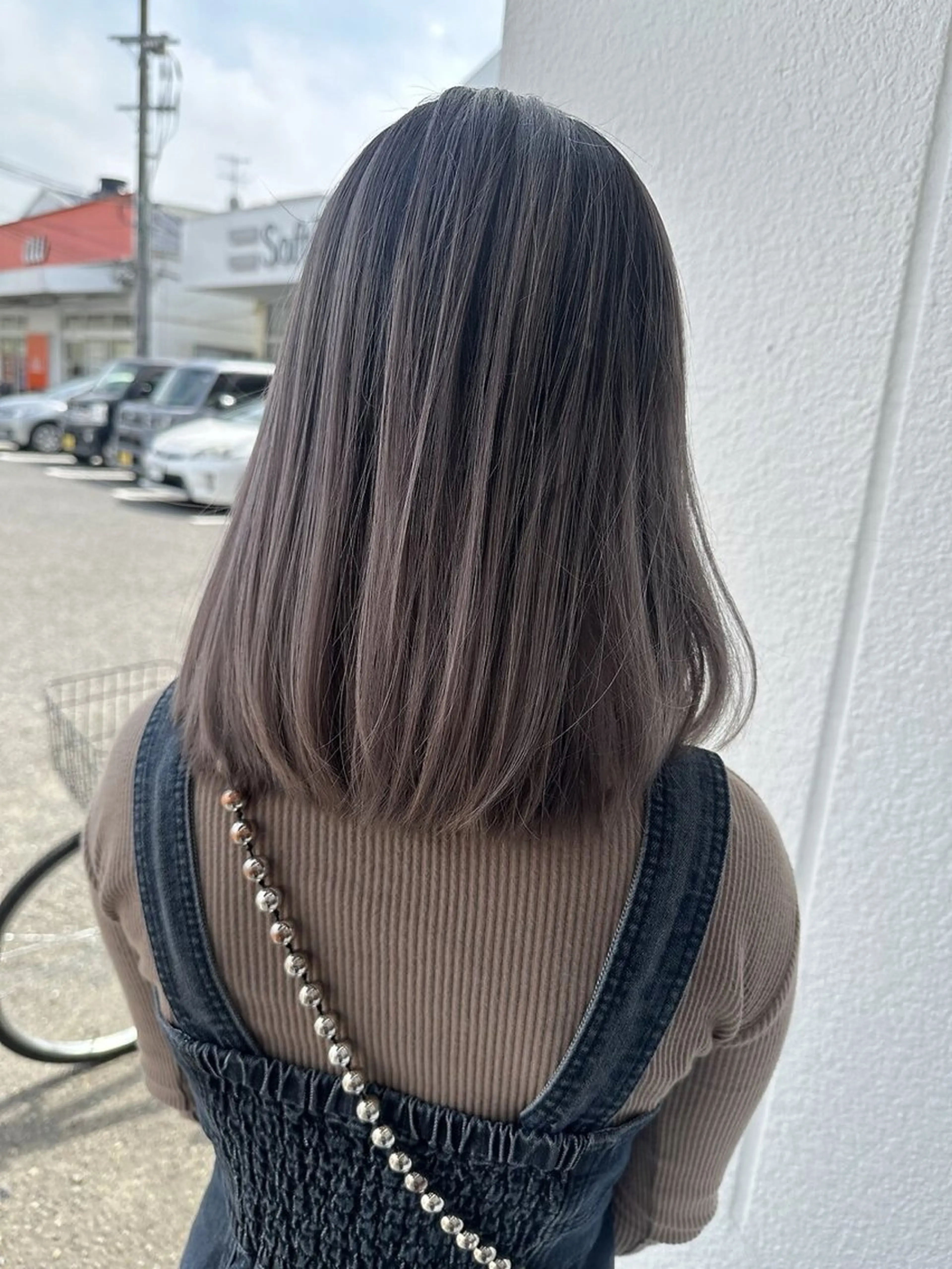 セミロング エヌプランツ 和泉府中のヘアスタイル