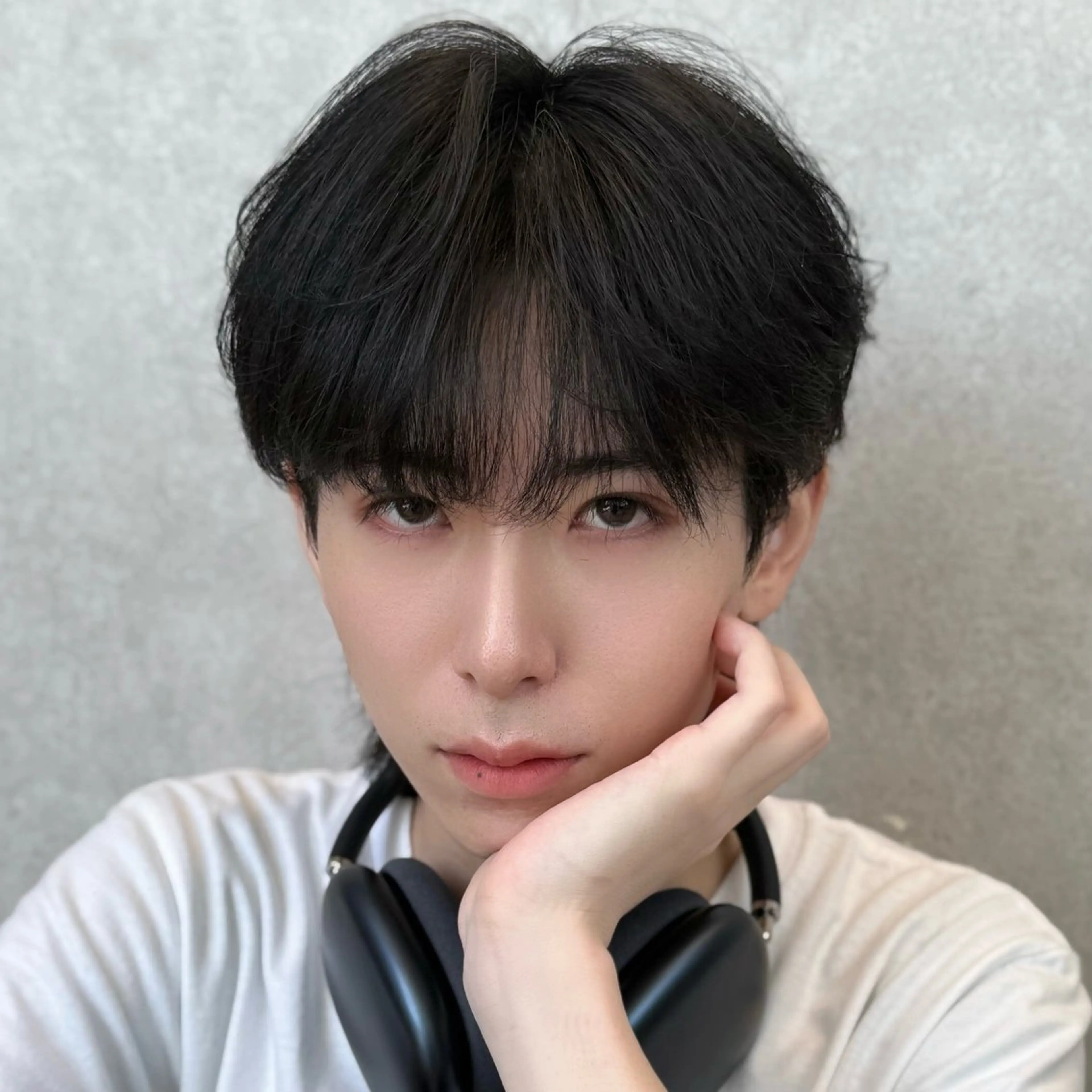 ミディアム カラー パーマ メンズ メンズZina代表 田端 麗治のヘアスタイル