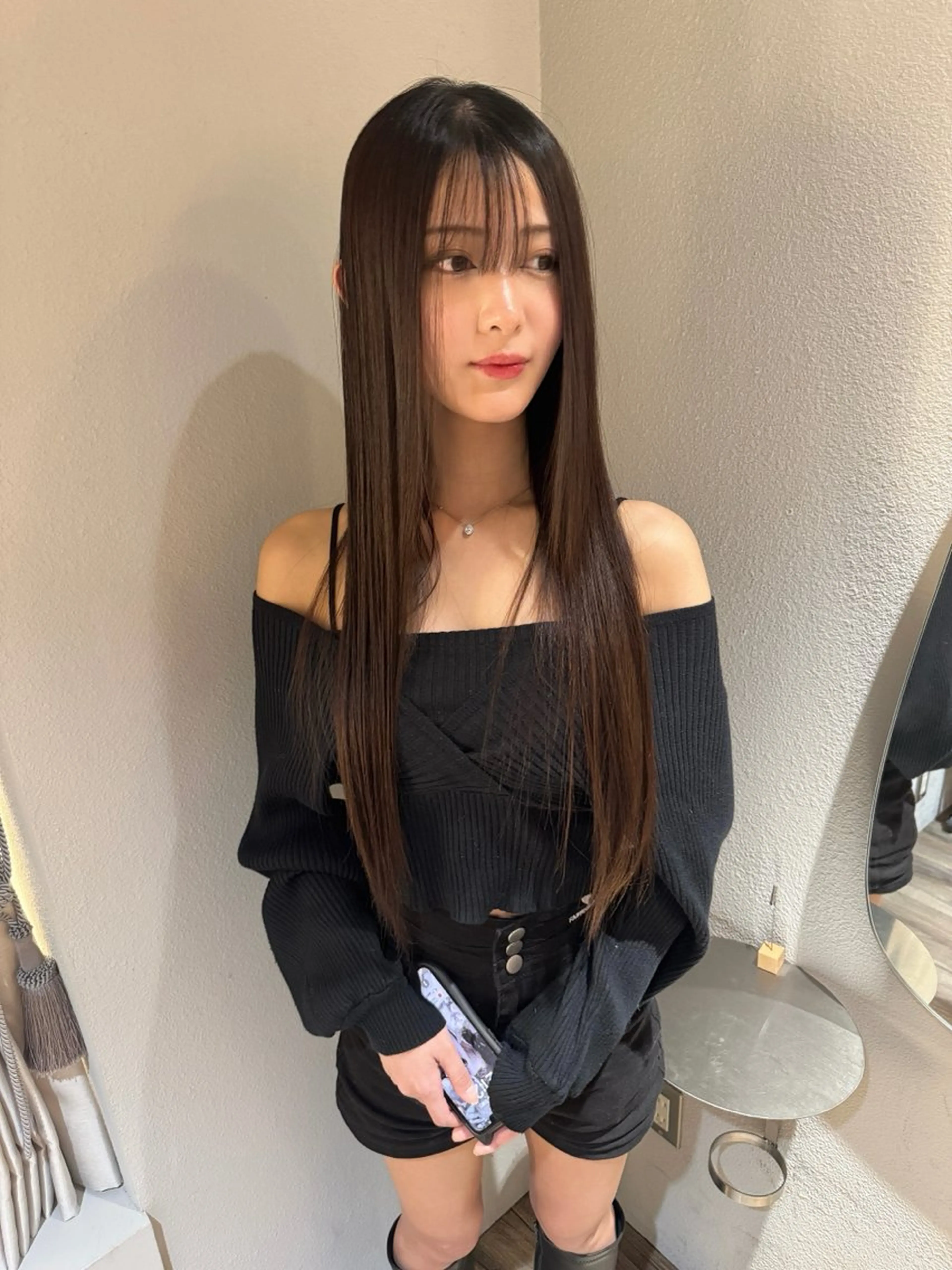 ロング 縮毛矯正 【天満1艶髪】潤艶/ 髪質改善🌹釣本竜哉のヘアスタイル