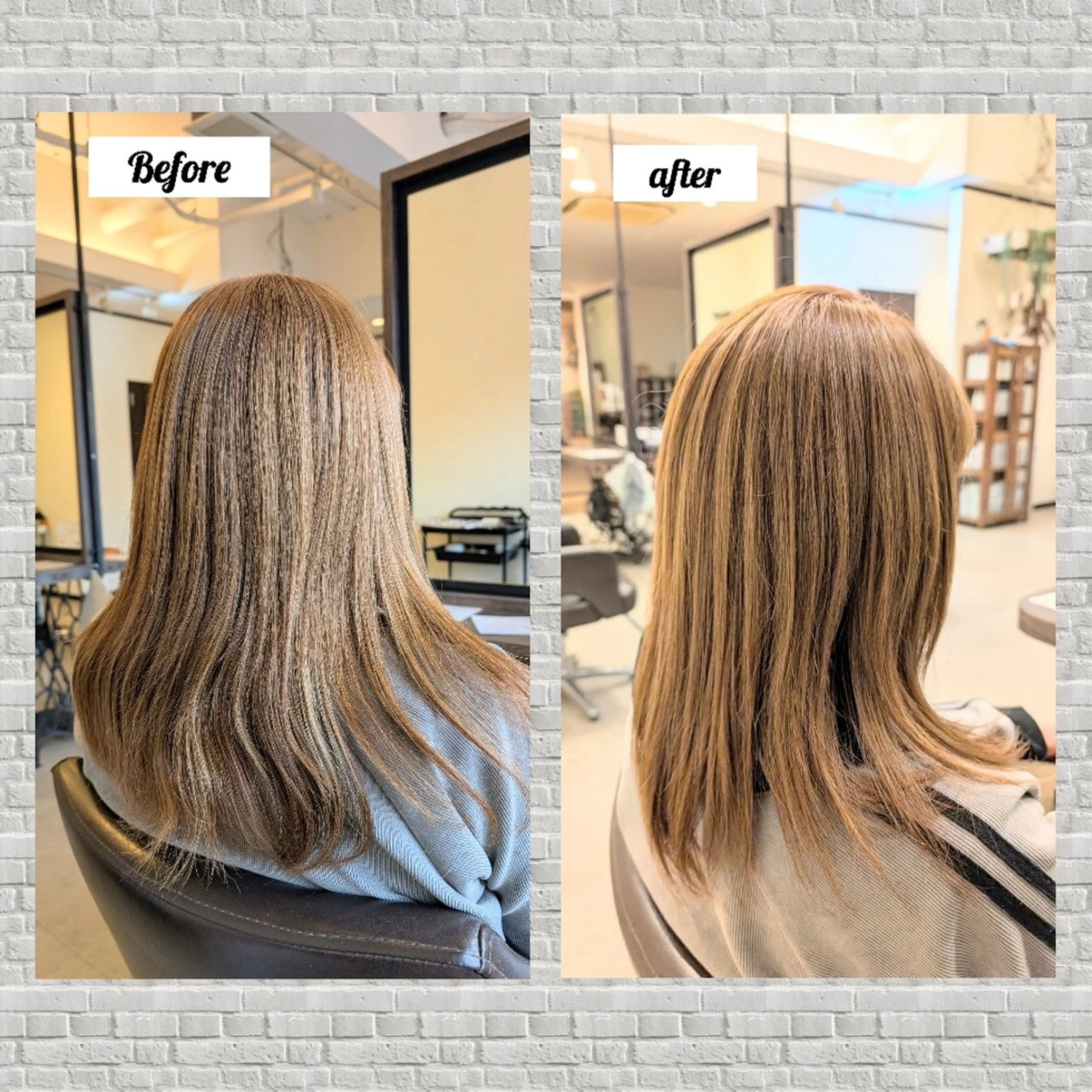 カラー カット ヘアカラー 吉田 彩のヘアスタイル