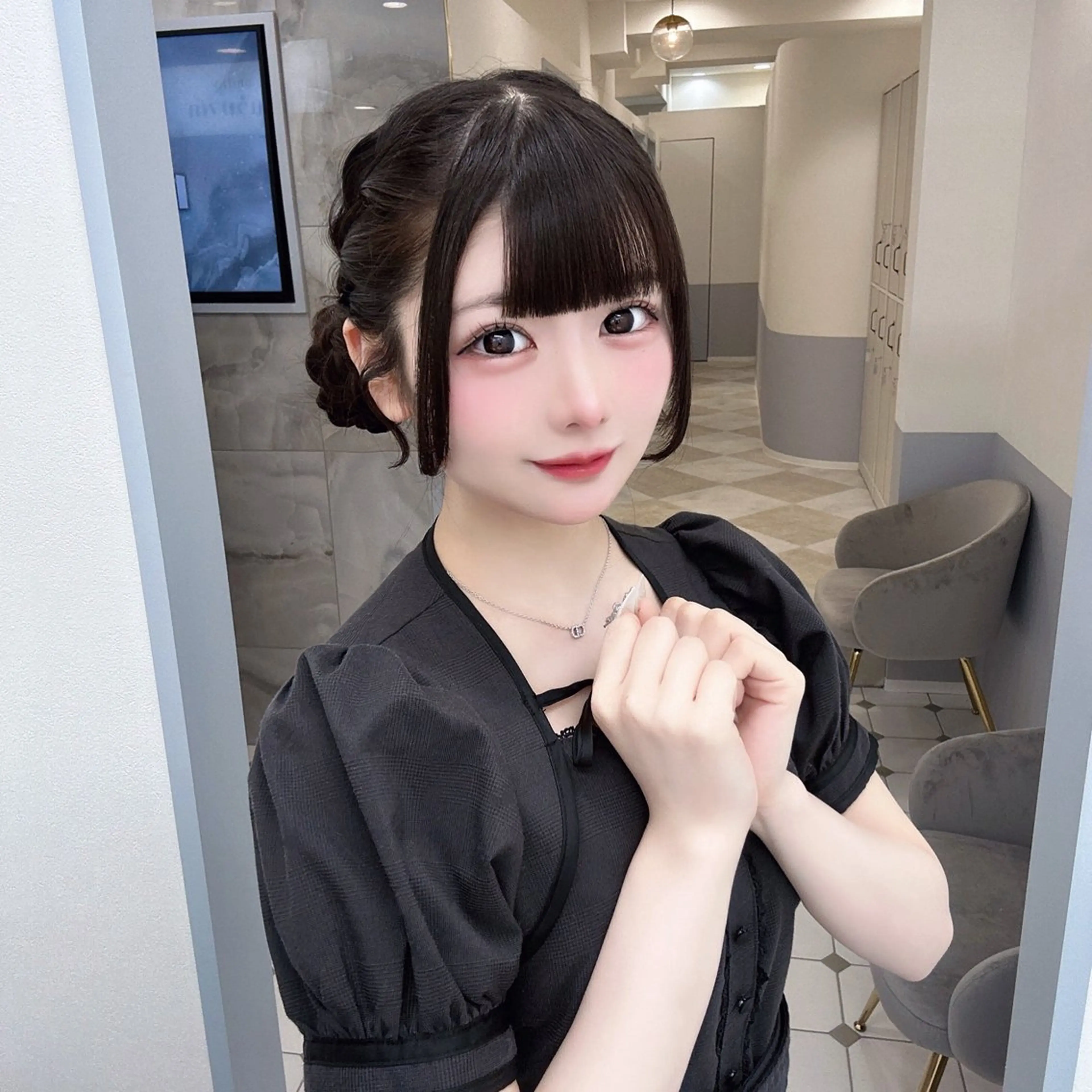 ロング カット トリートメント 💎りあん/大須/栄 ブリーチなしWカラーのヘアスタイル