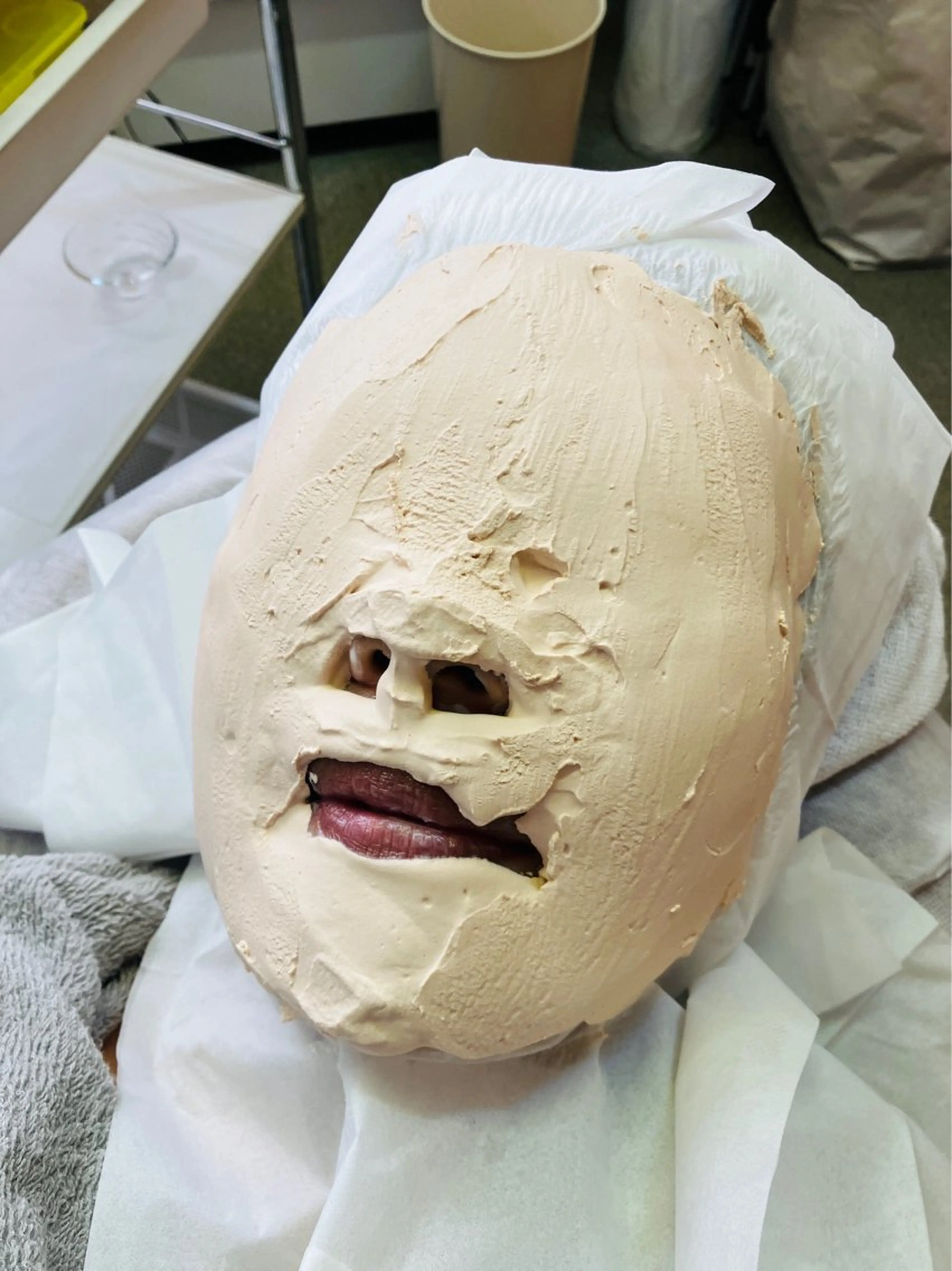 【先着3名様限定価格】デコルテエステ＆石膏マスク▶︎癒しのマッサージ🌿✨と、全てのお悩みに対応のスペシャル石膏マスクの写真