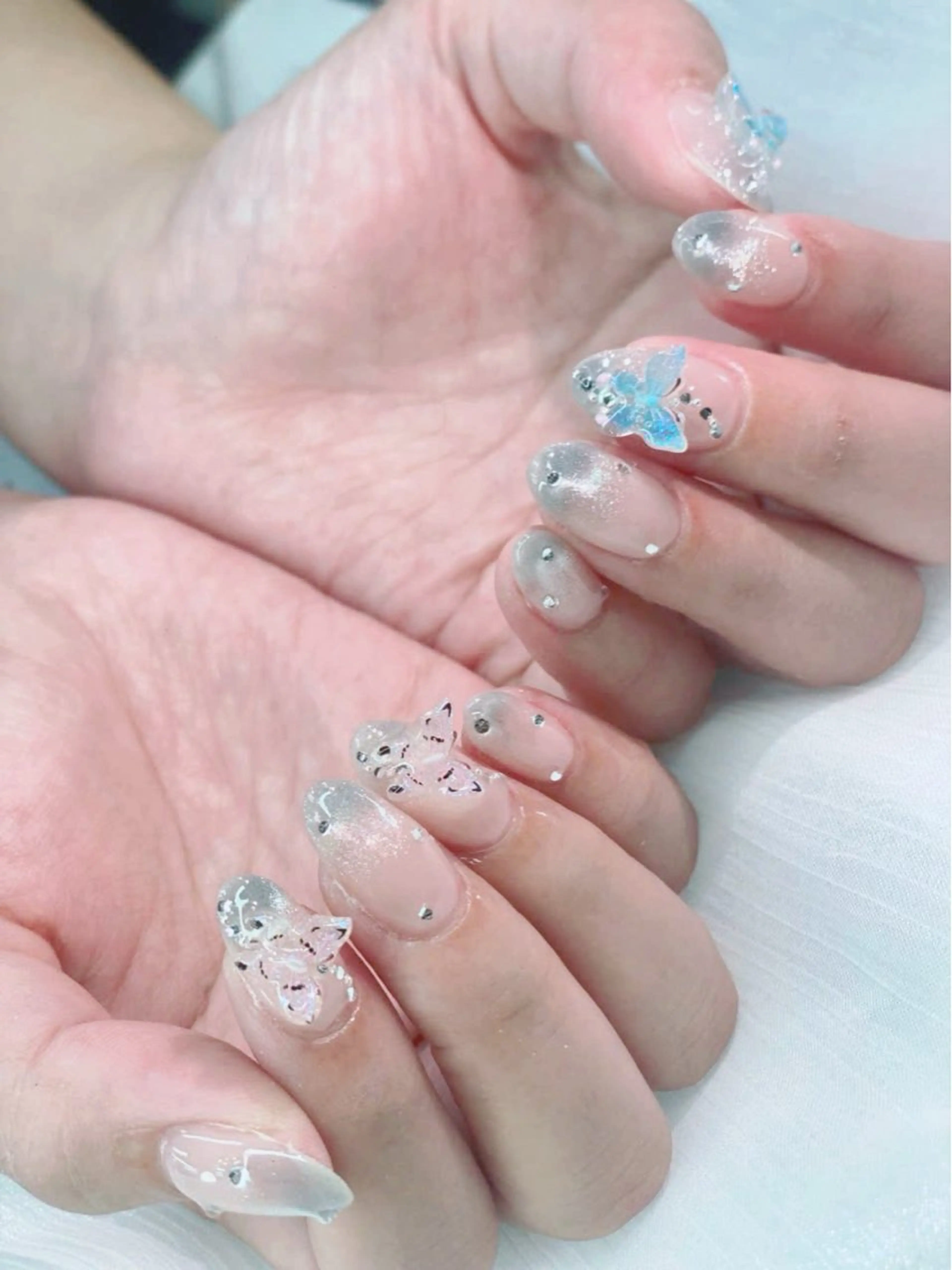 ネイル ハンドネイル ハンドケア Hara Nail 【パラジェル使用】のネイルデザイン