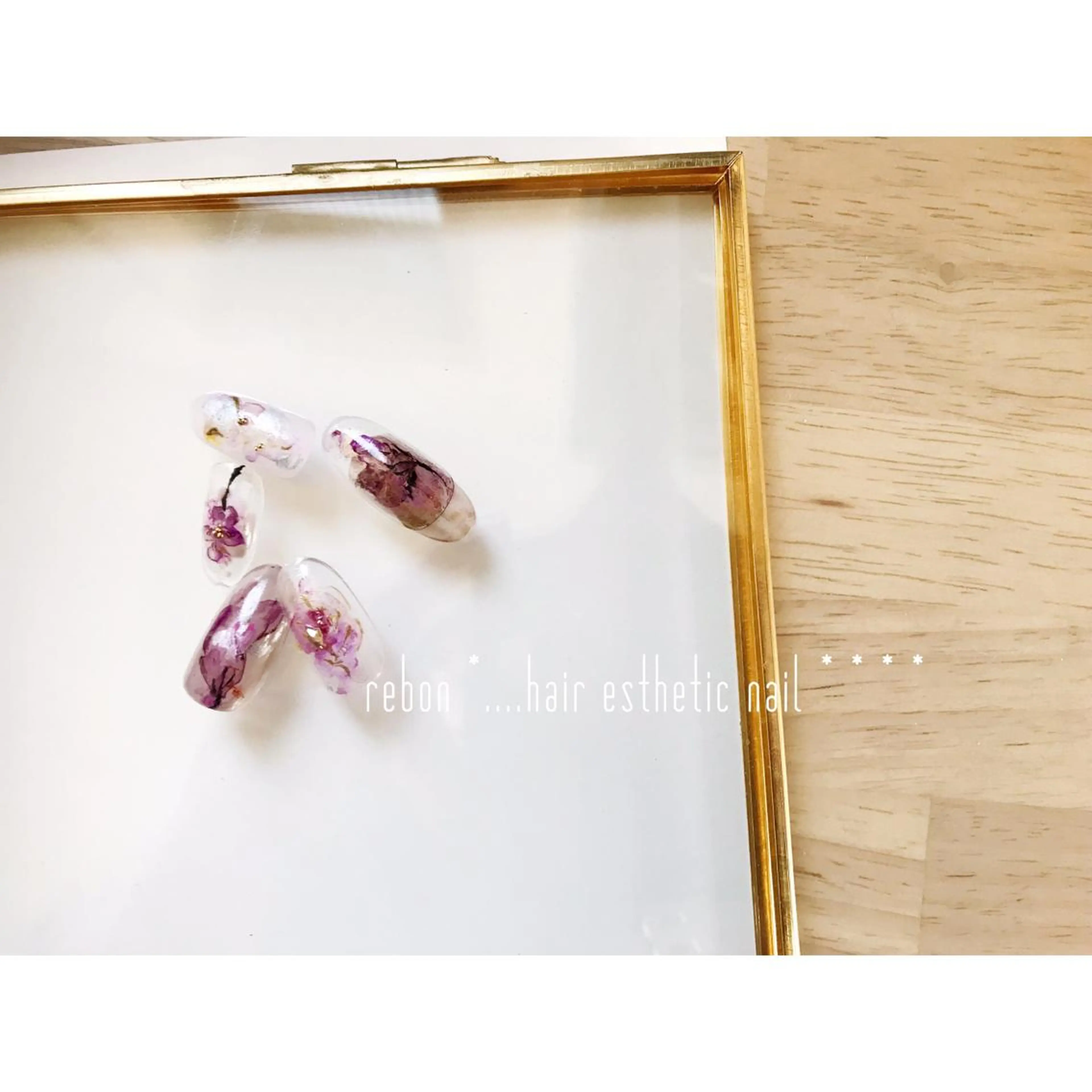 ネイル ハンドネイル フットネイル rebon＊ natsukiのネイルデザイン