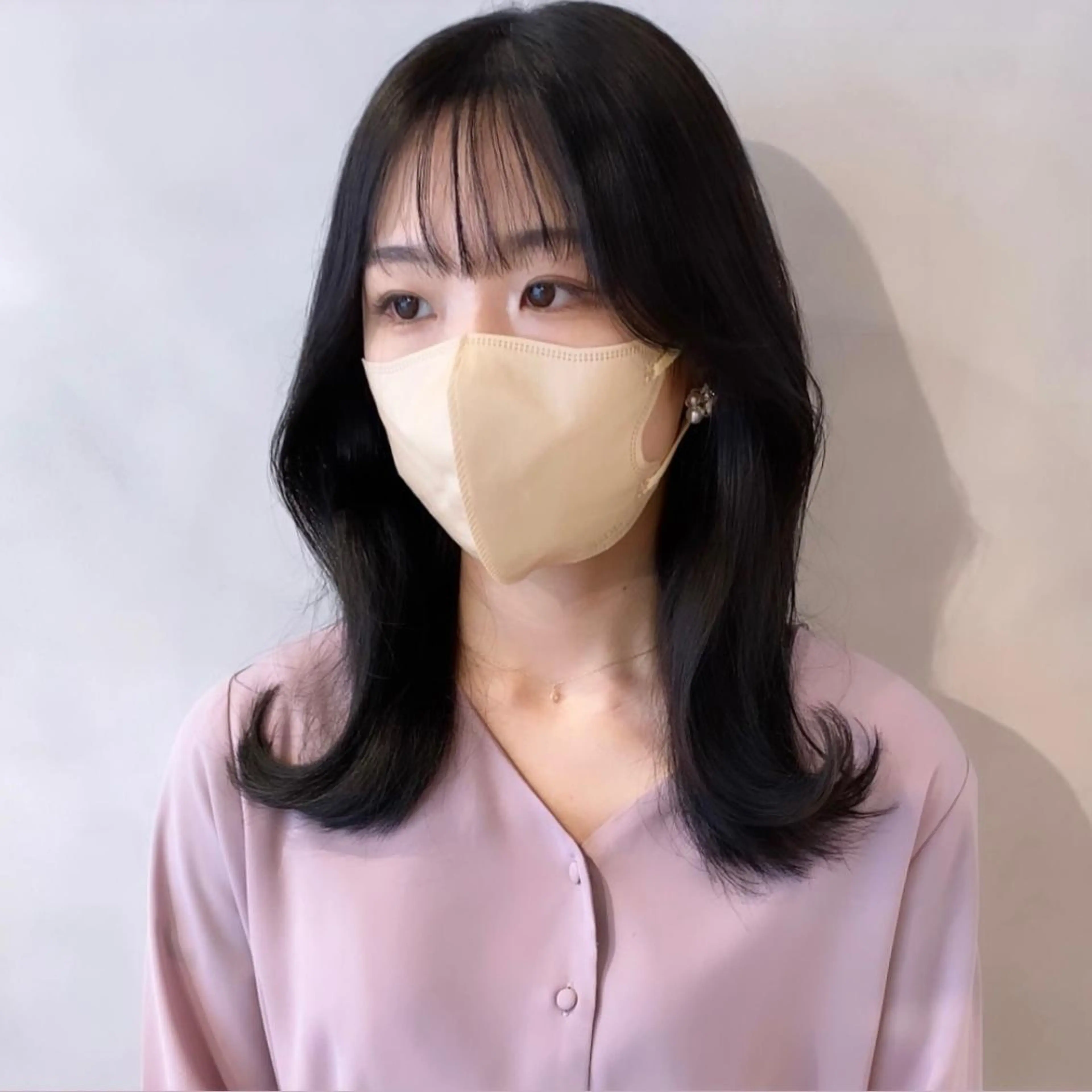 ミディアム カラー カット ヘアカラー トリートメント カラー系/カット特化 🟠オオタキマサシのヘアスタイル