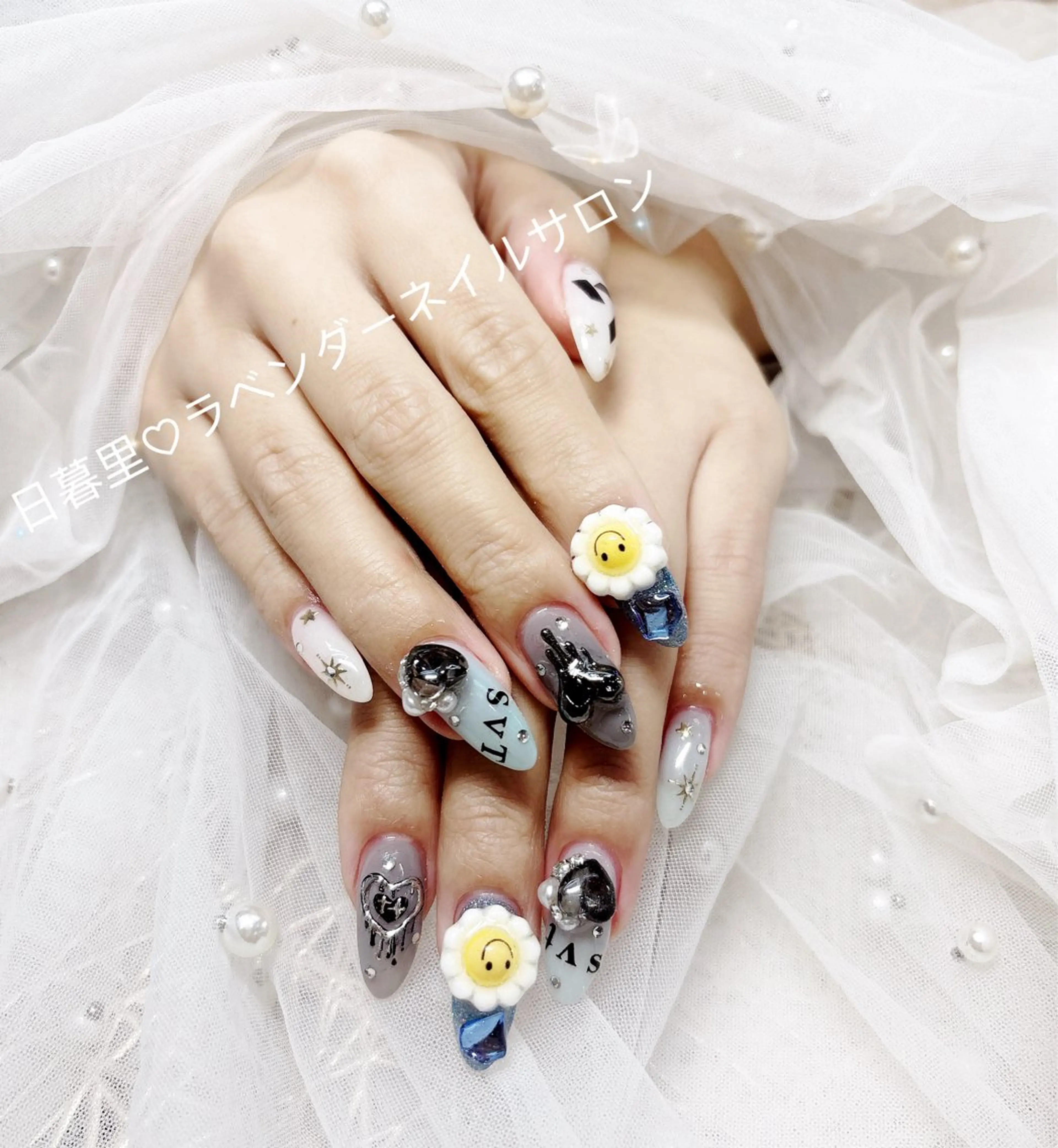 ネイル 日暮里2 lavenderのネイルデザイン