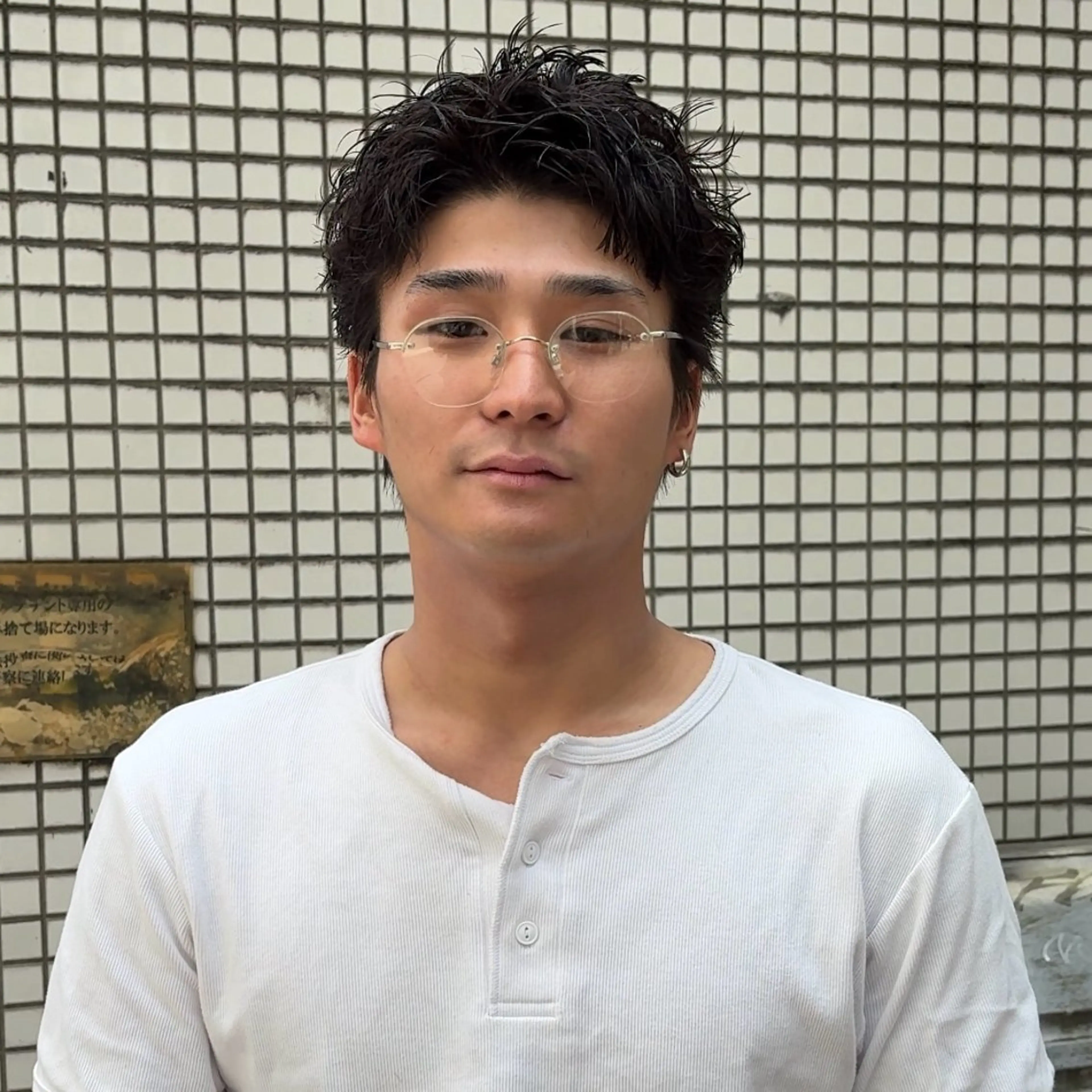 メンズ 小岩 隆樹のヘアスタイル