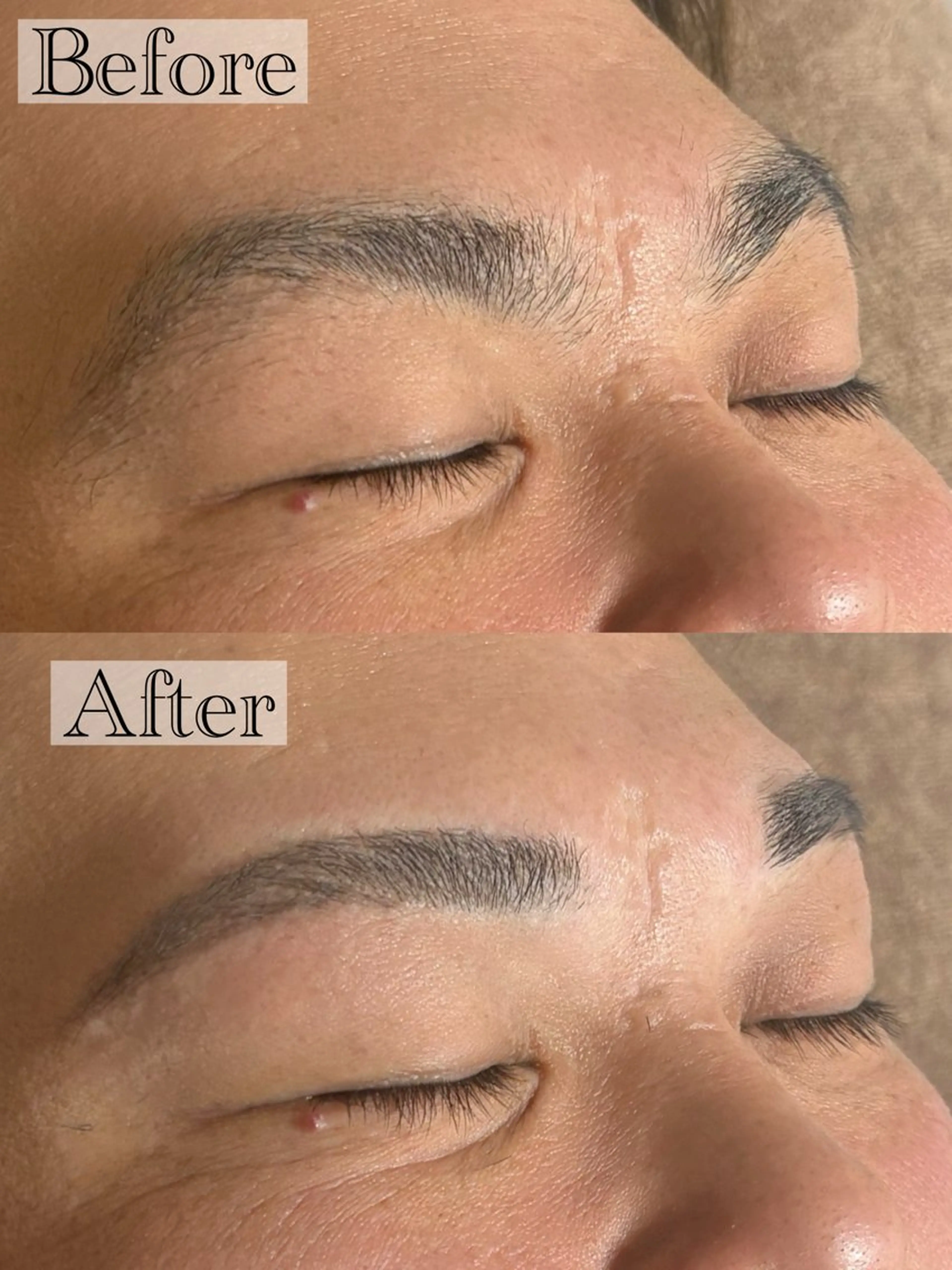 メンズ アイブロウ ワックス脱毛 眉カット その他(アイブロウ) 六本木/似合わせ眉毛 andＳ🍀Yuriのエステ・リラクイメージ