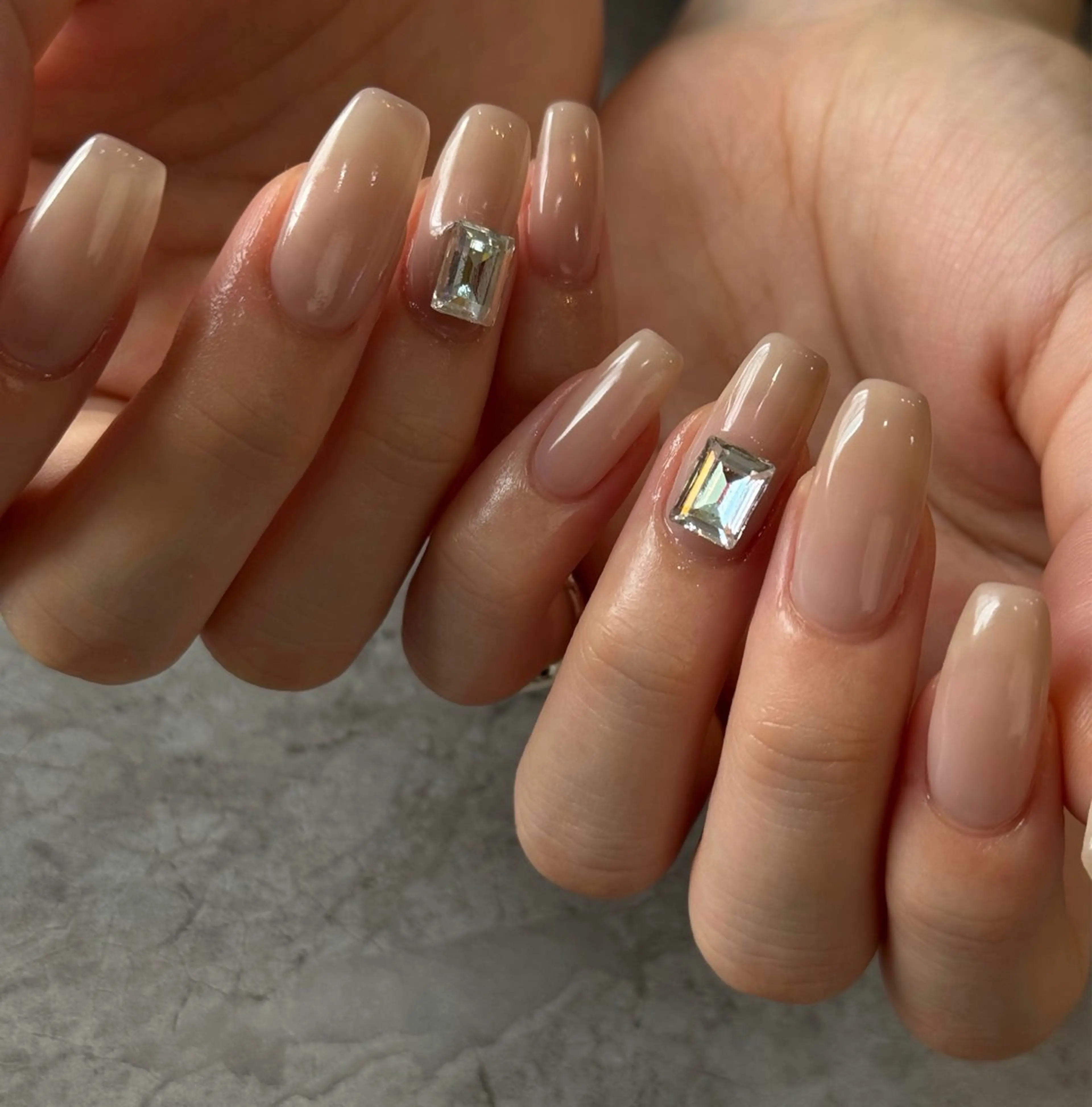 ネイル シンプルネイル ハンドネイル Blé nailのネイルデザイン