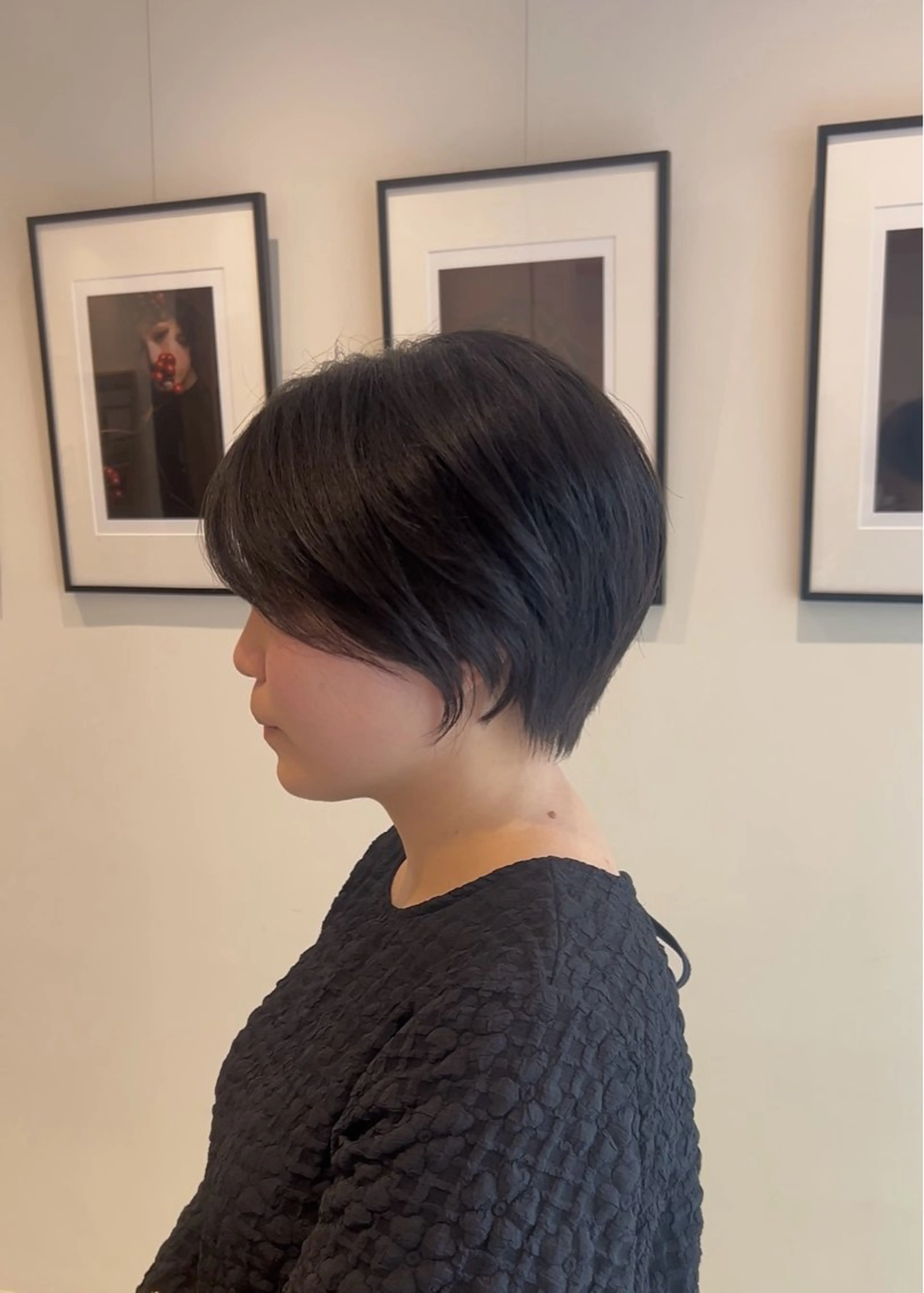 ショート 丸みショート ショートヘア パーマ/名古屋パーマ / コデラ ナナホのヘアスタイル