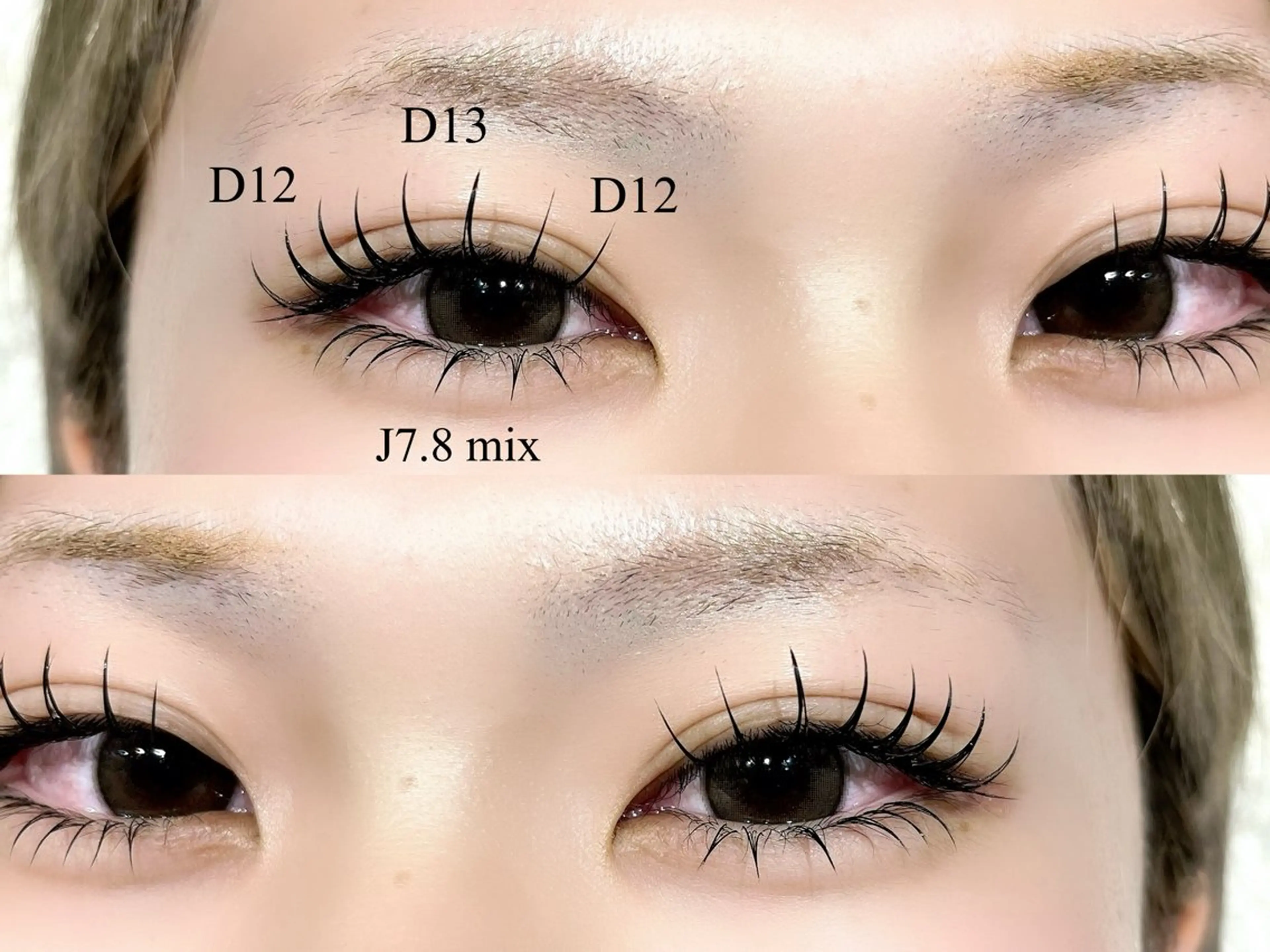 マツエク・マツパ MAQUM𖤐 Satsumiのマツエク・マツパデザイン