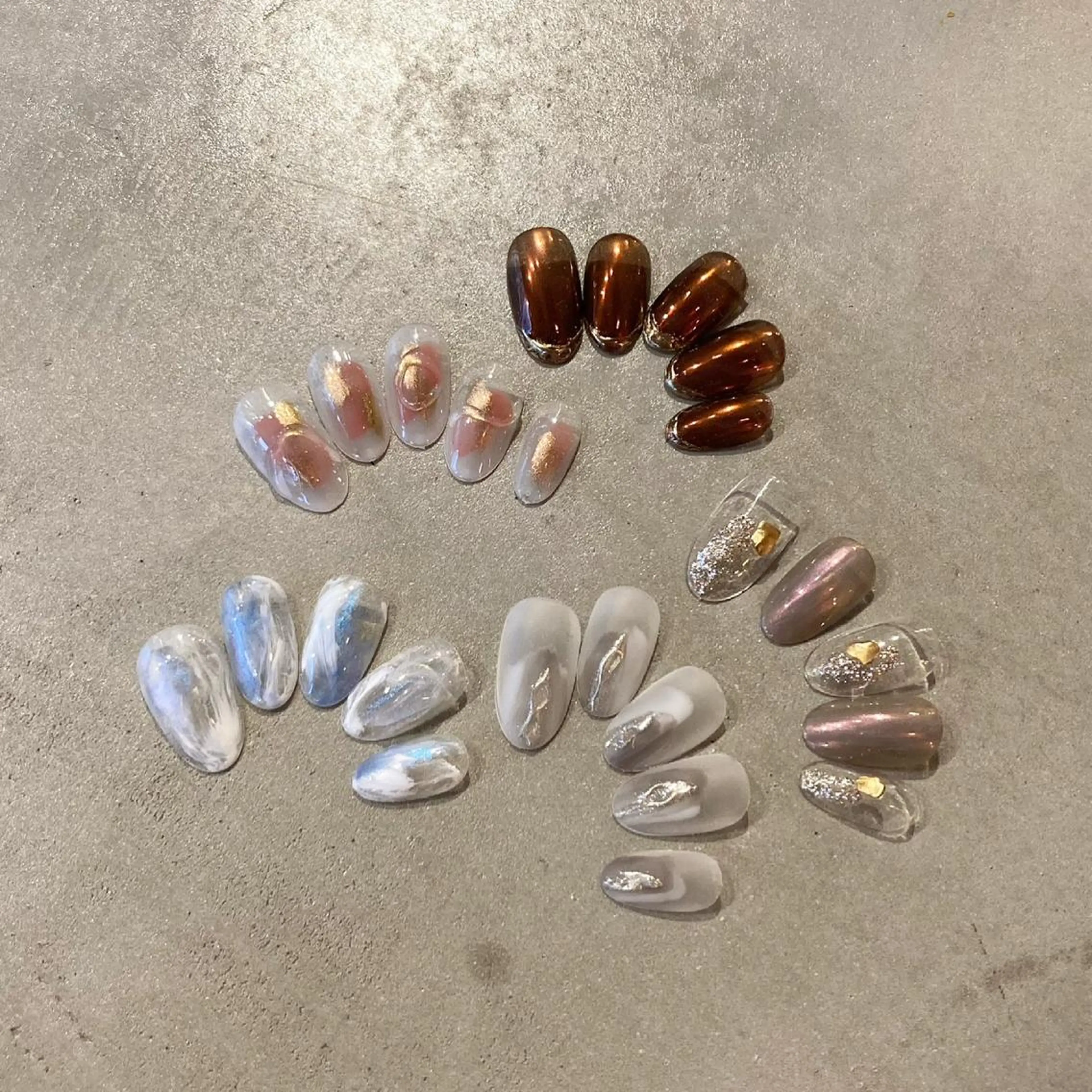 ネイル ジェルネイル ニュアンスネイル ハンドネイル nail salon Soeurのネイルデザイン