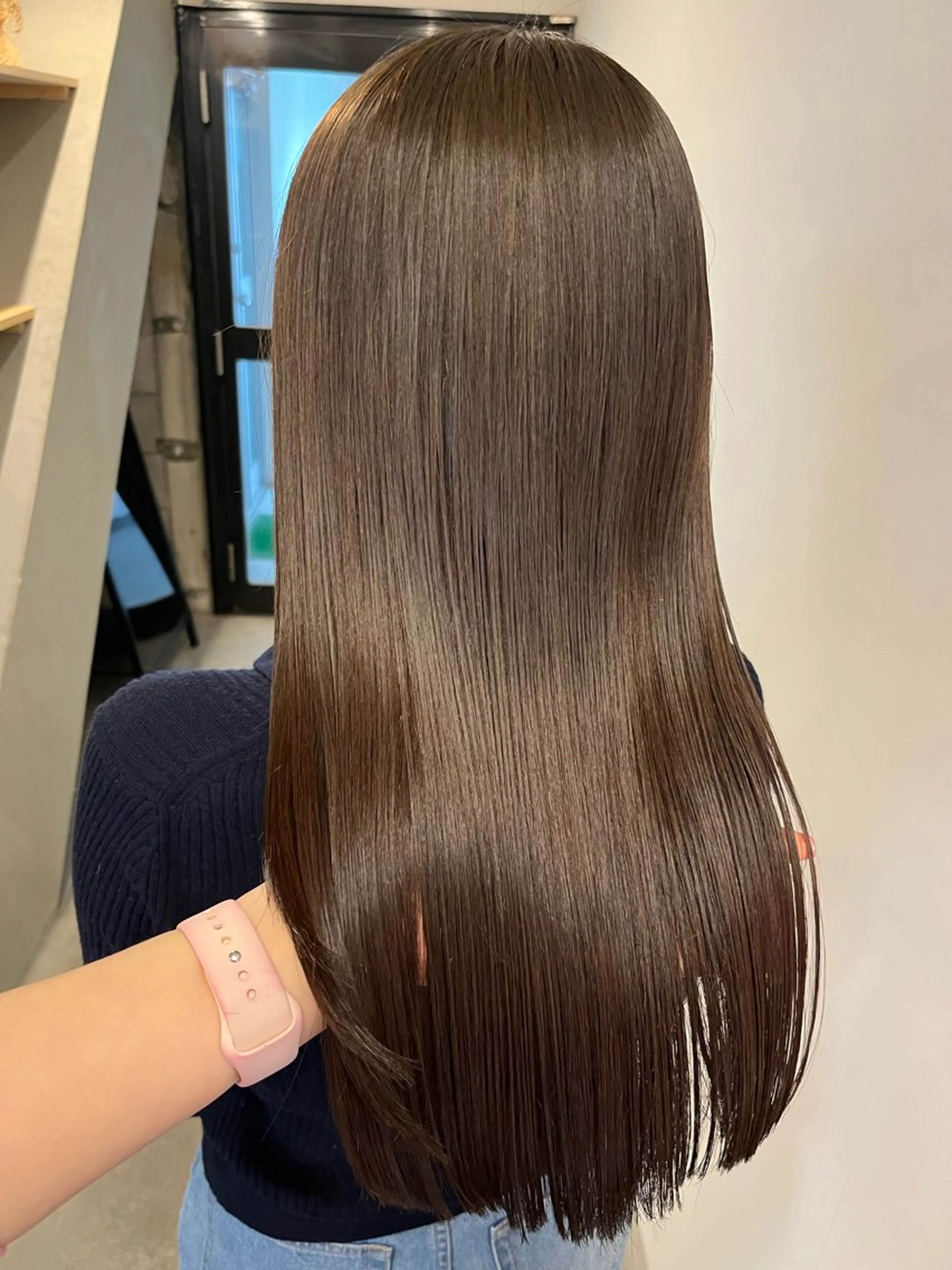 透明感&美髪カラー+髪質改善トリートメントの写真