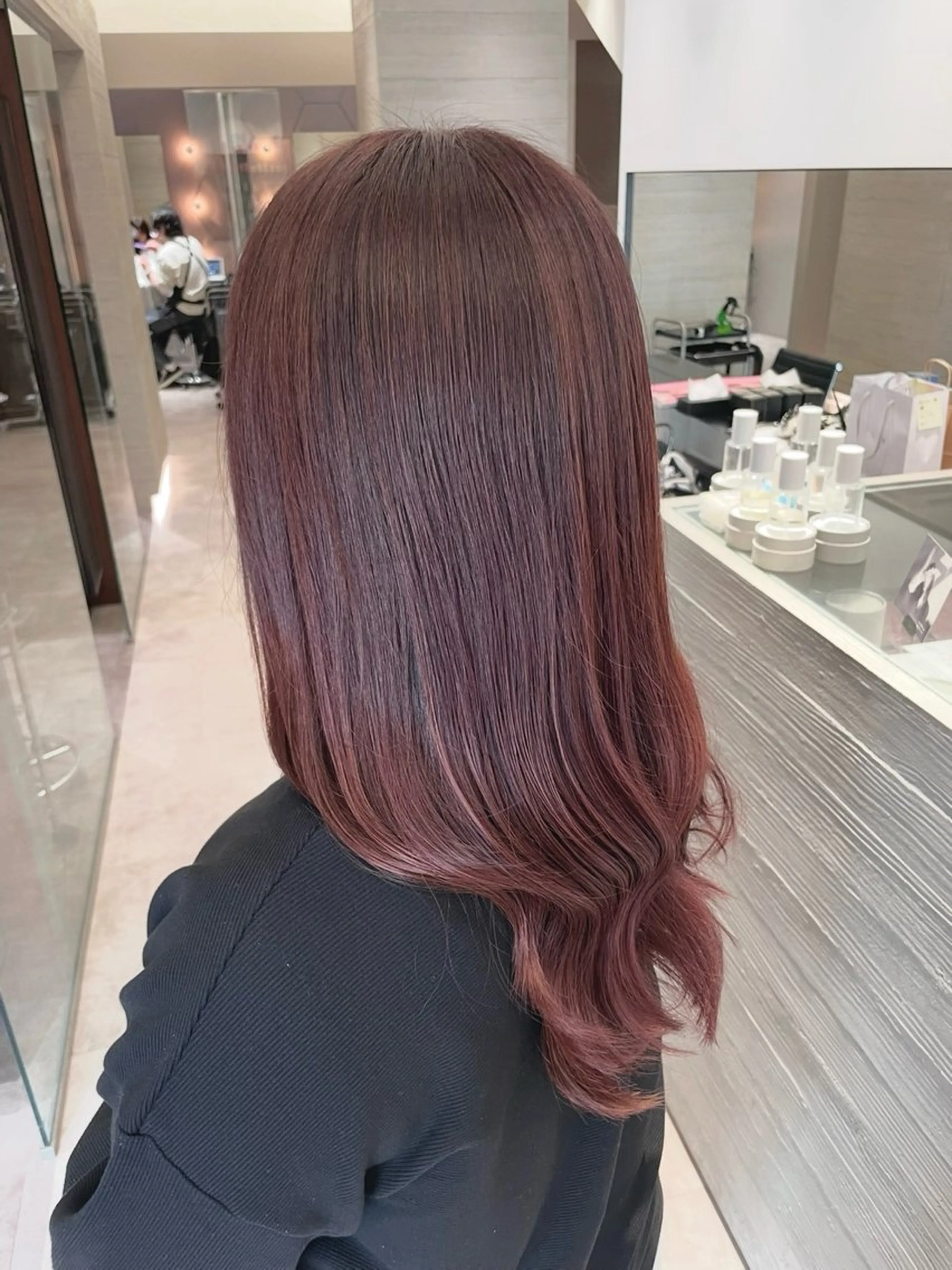 ロング カラー ヘアアレンジ .⋆⟡💖 Marin💖⟡⋆.のヘアスタイル