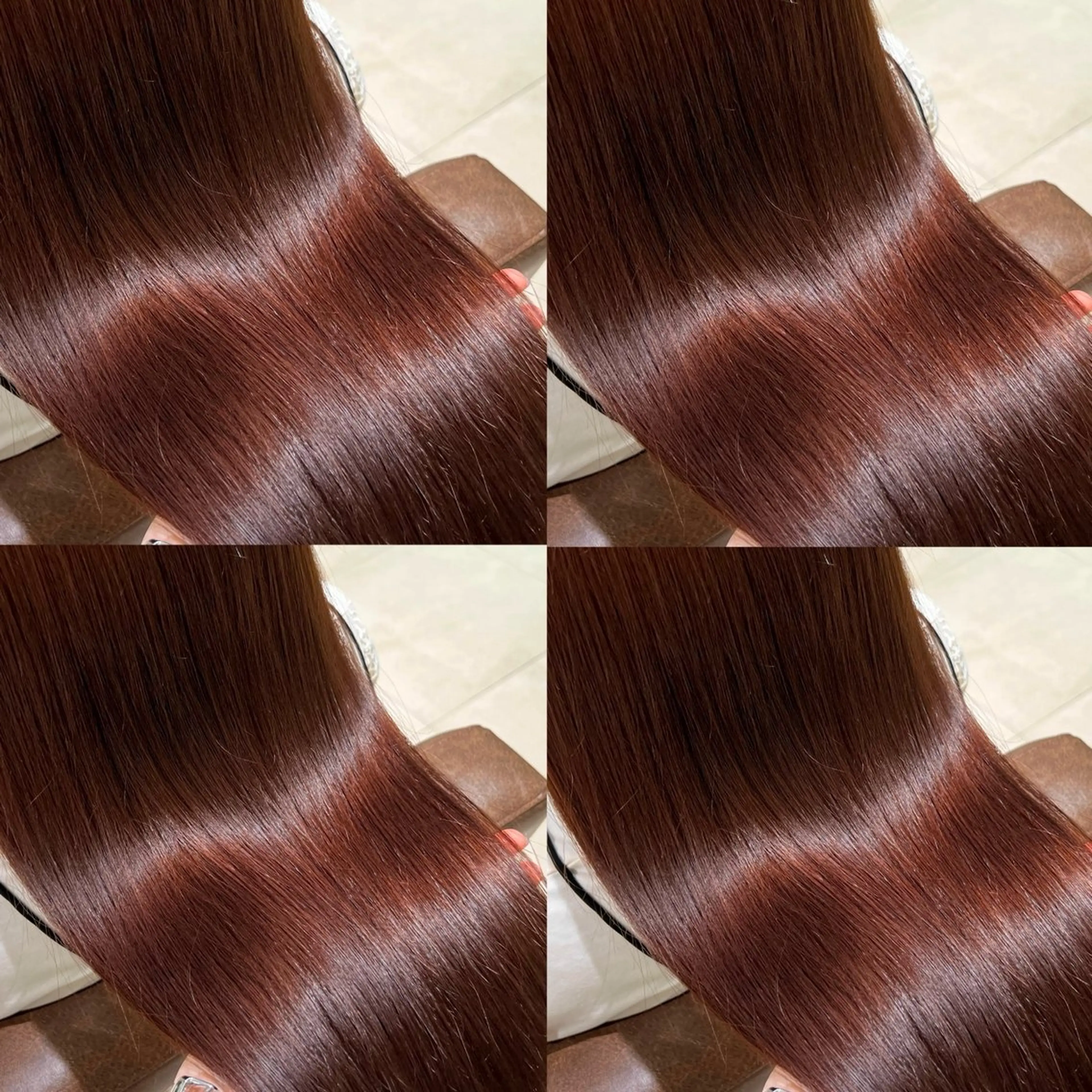 カラー 艶カラー🩵中久保 舞優🩵のヘアスタイル