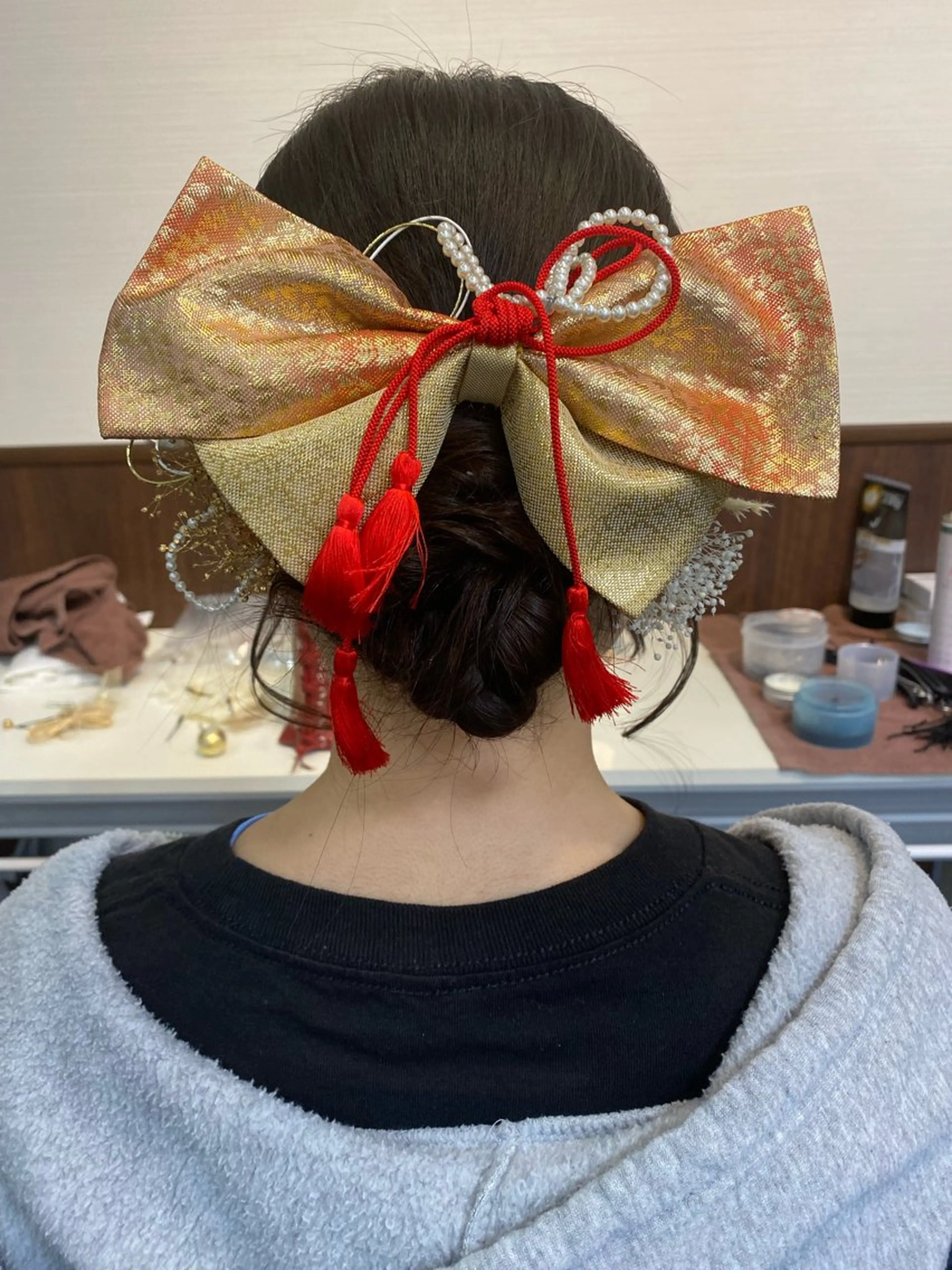 ロング ヘアアレンジ 成人式 ヘアセット Hiroshi ヒロシのヘアスタイル