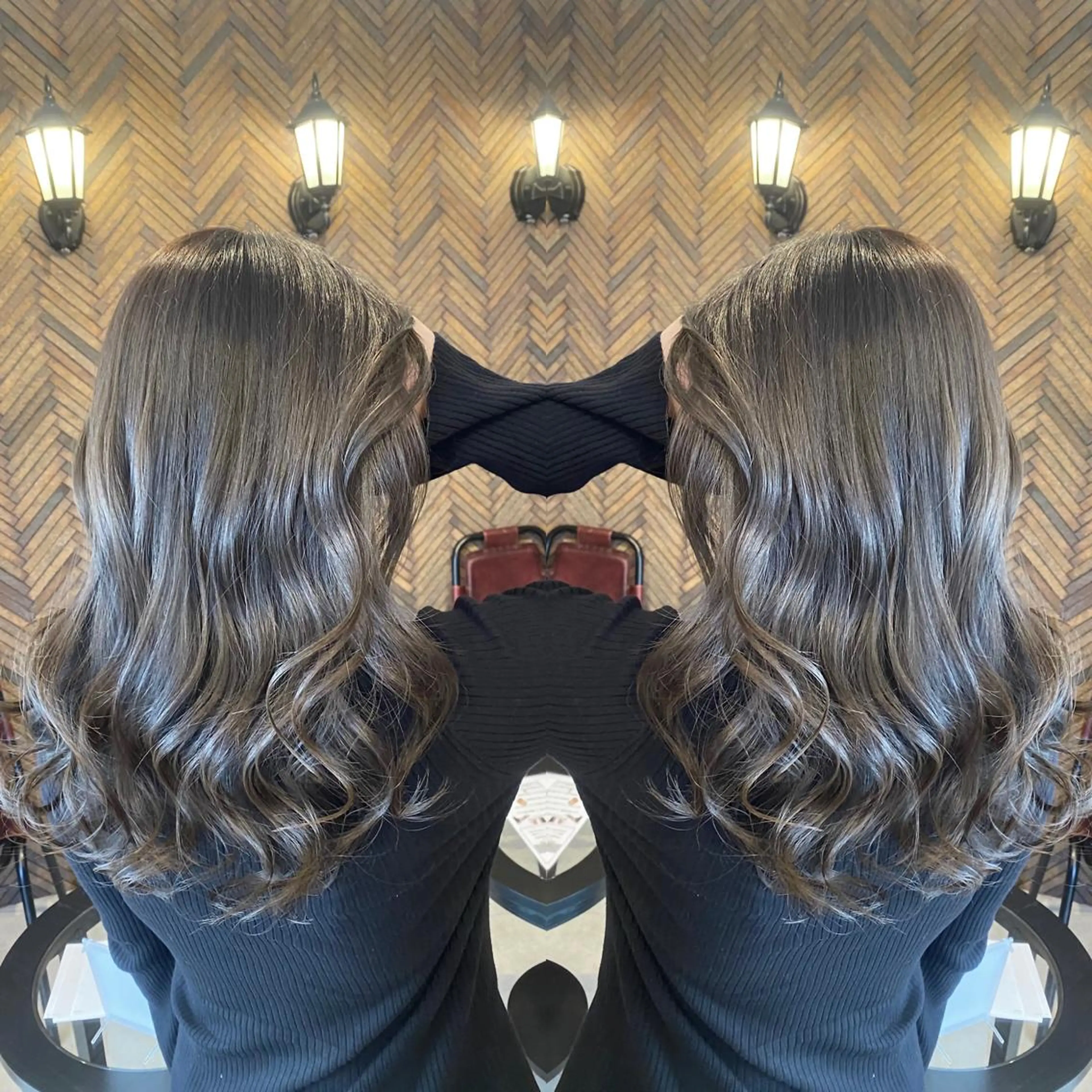 ロング カラー tocca 💜石田愛結💜のヘアスタイル