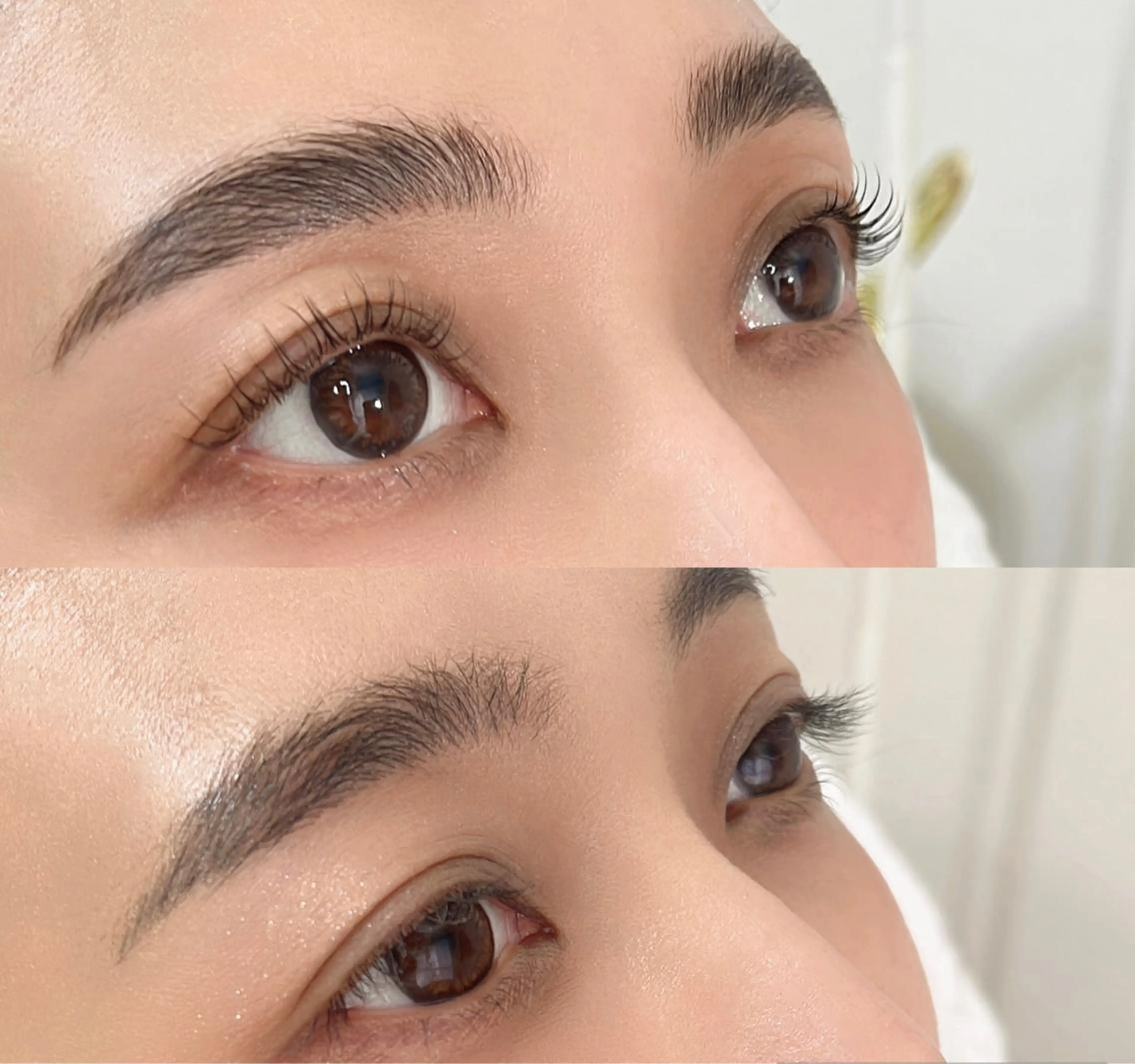 次世代ハリウッドブロウリフト（wax込）＋120本フラットラッシュSET🌟オフorリペアの場合別途¥450🌟の写真