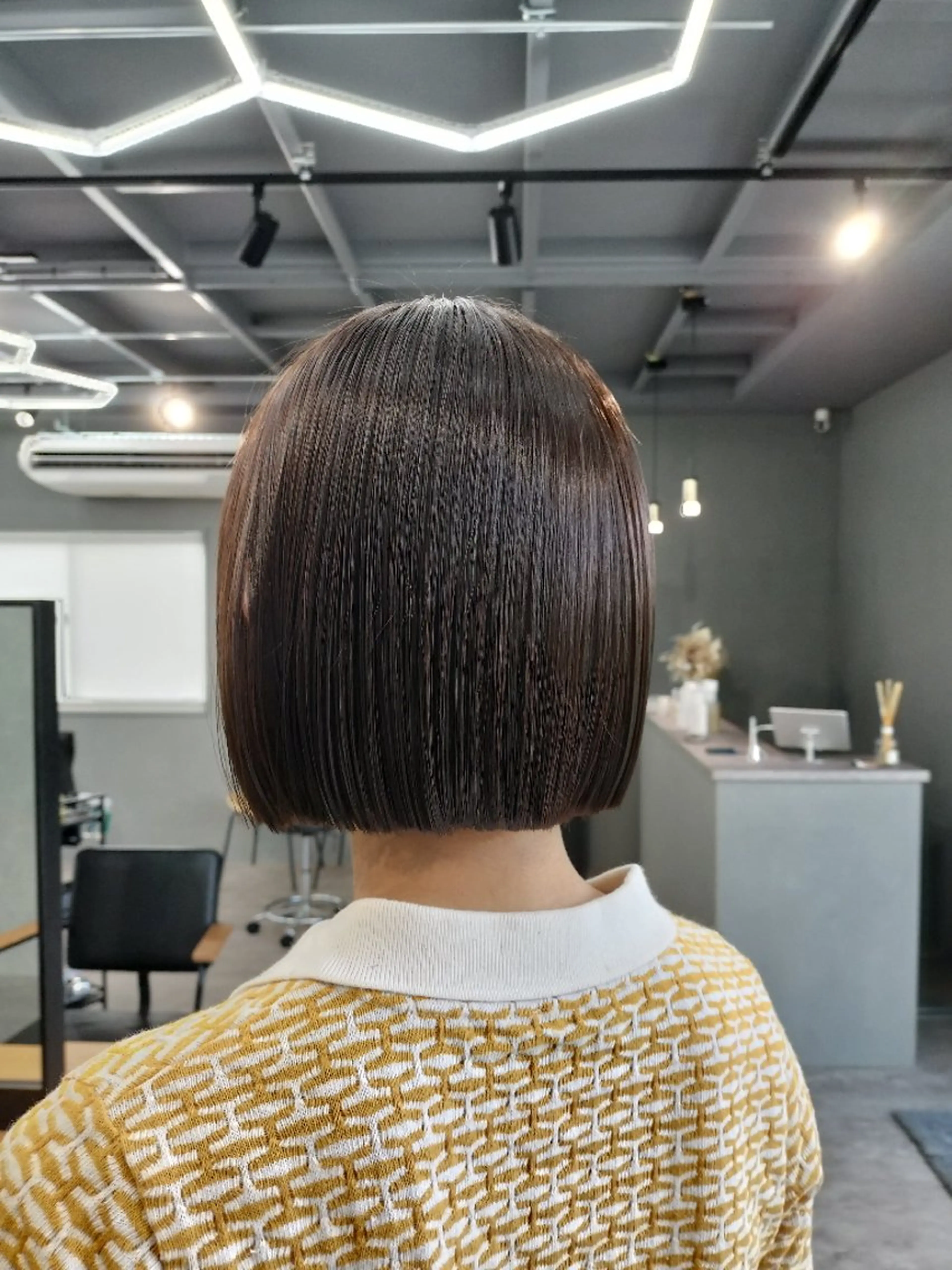 ショート カット ヘアカラー トリートメント Alen所属・S. Hitomiのヘアスタイル