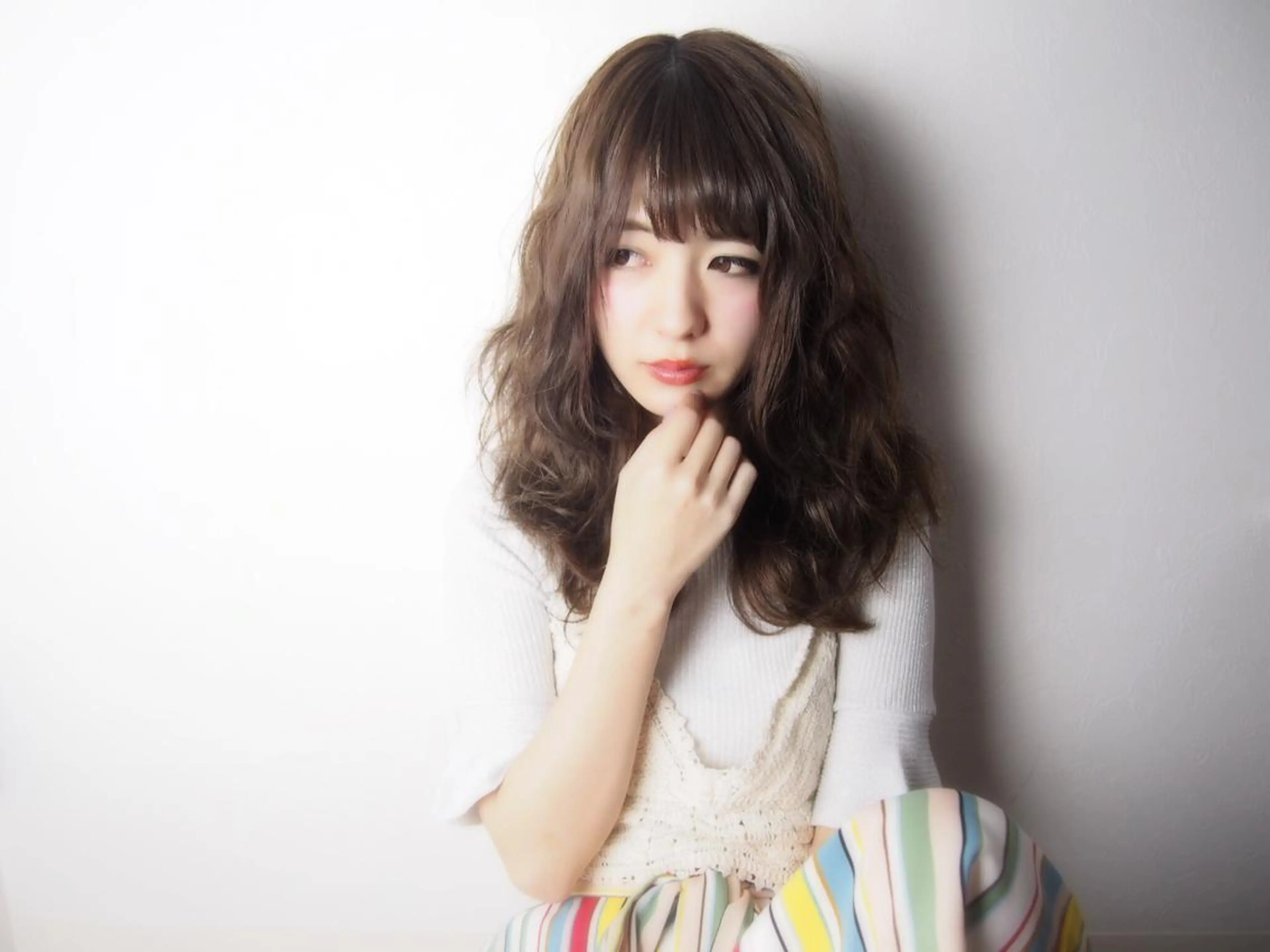 セミロング 藤本 憲吾のヘアスタイル