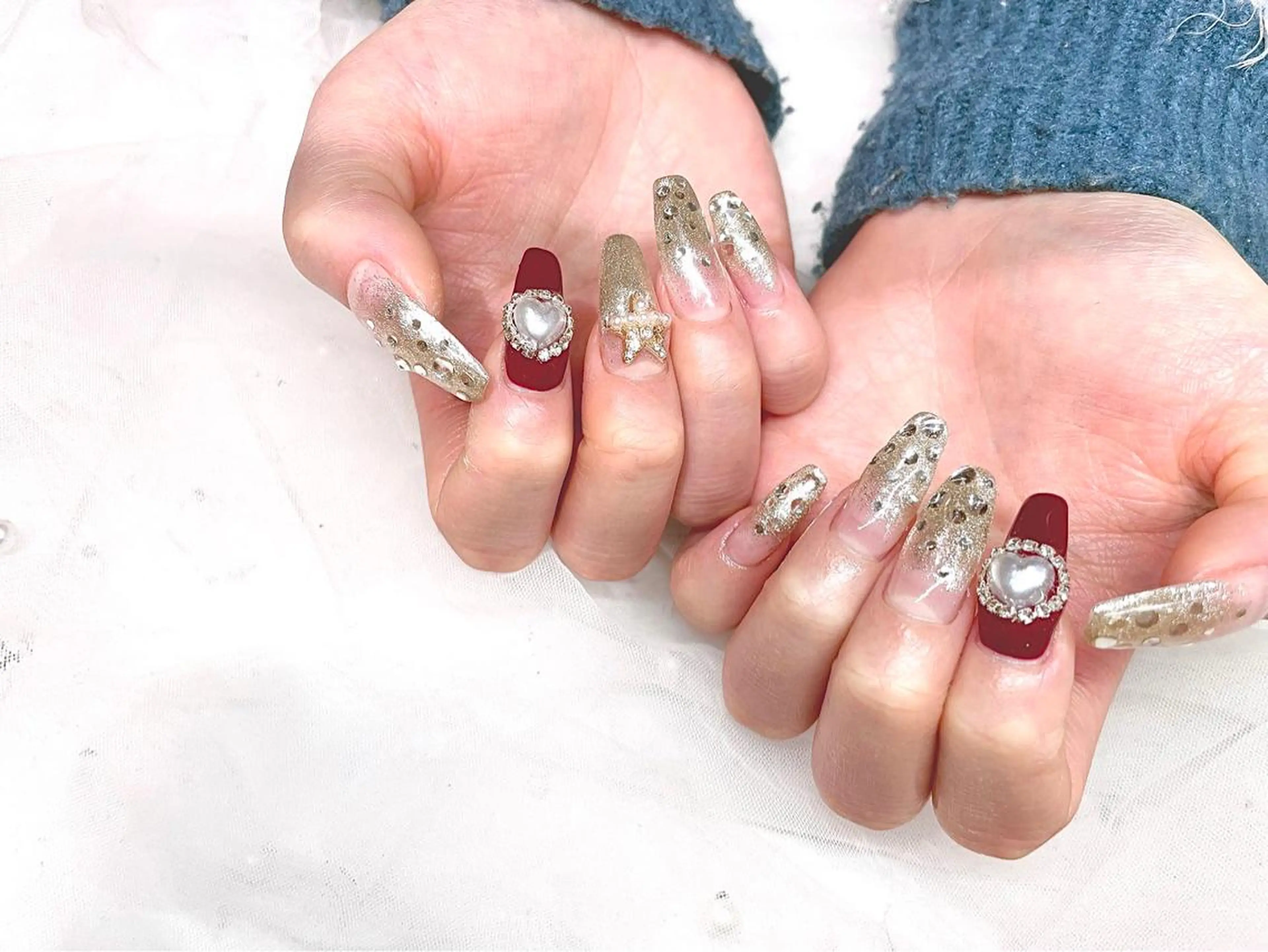 ネイル 長さだし専門店 M2　rikaのネイルデザイン