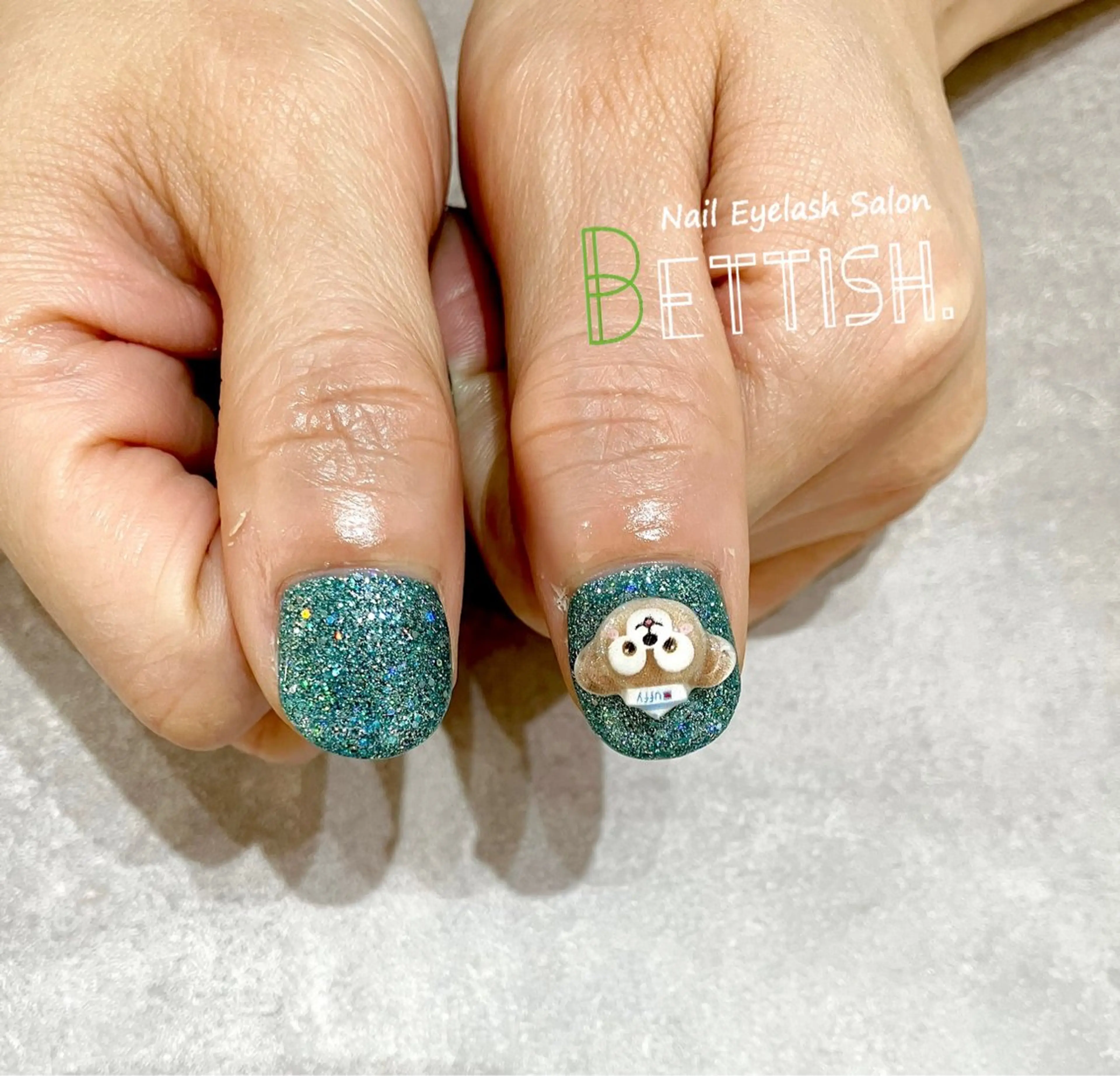 ネイル ラメ(グリッター) ワンカラーネイル BETTISH. KUMIKO☺︎︎のネイルデザイン