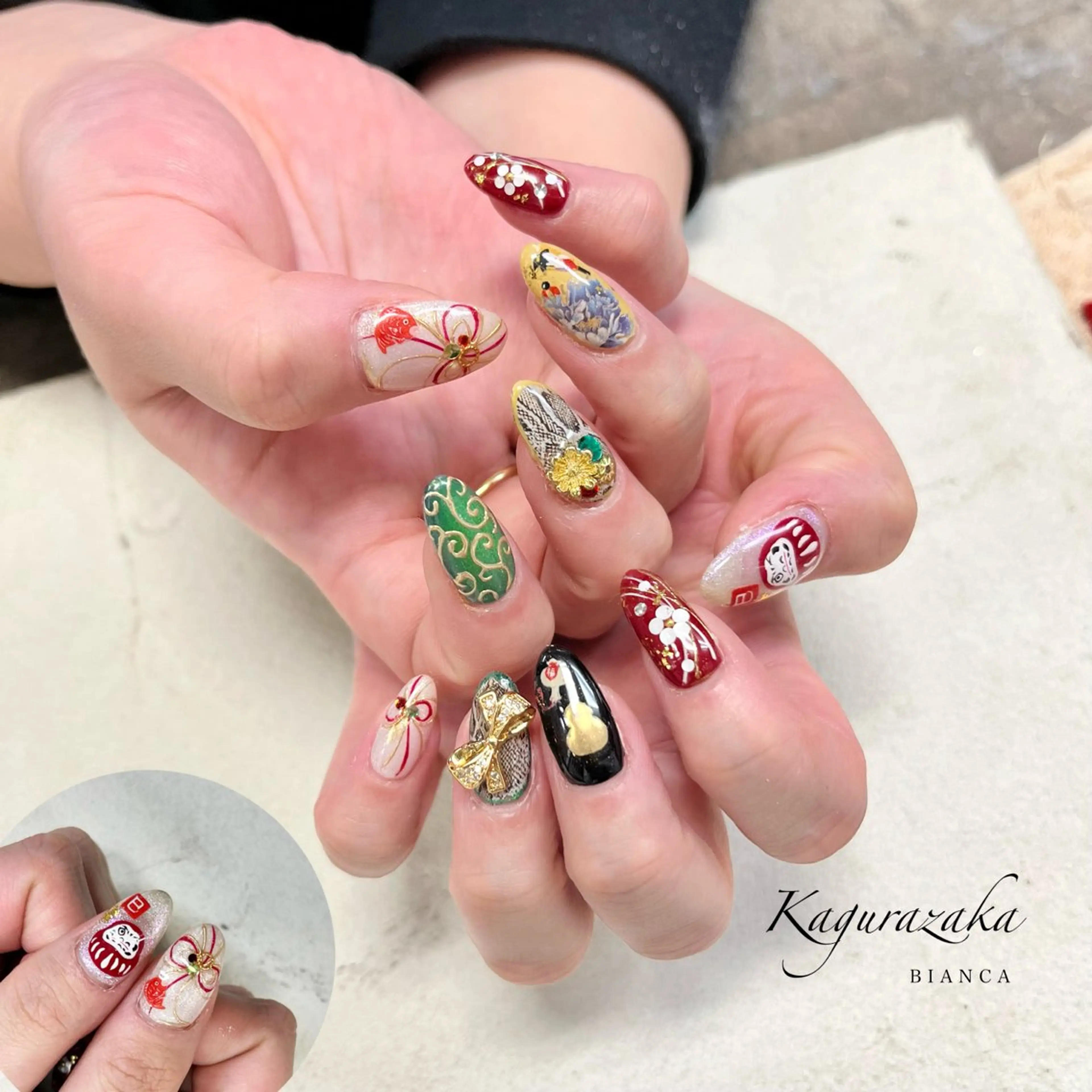 ネイル ハンドネイル BIANCA Ouchidaのネイルデザイン