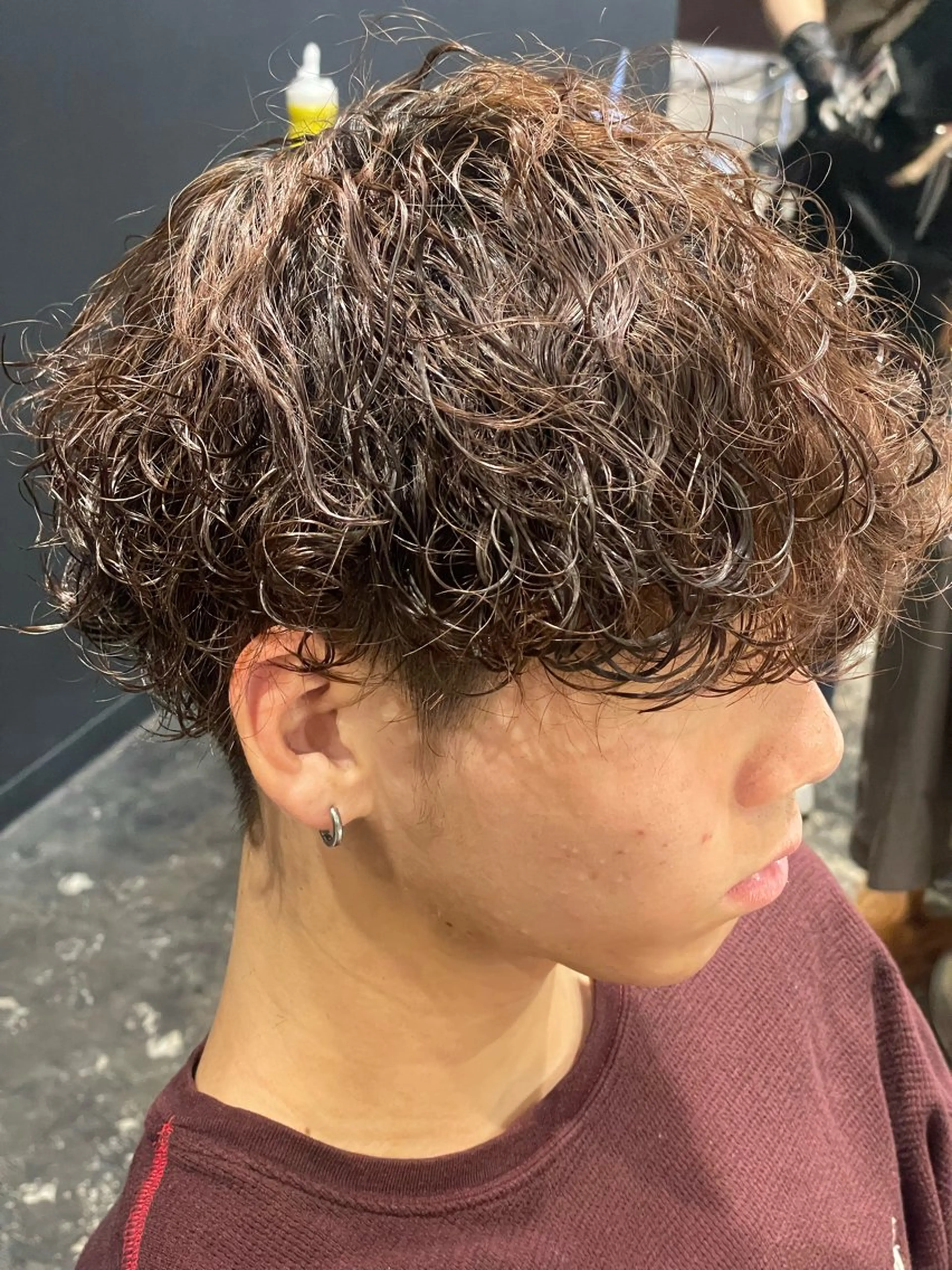 パーマ メンズ カット パーマ 💈メンズ職人 ルキト💈のヘアスタイル