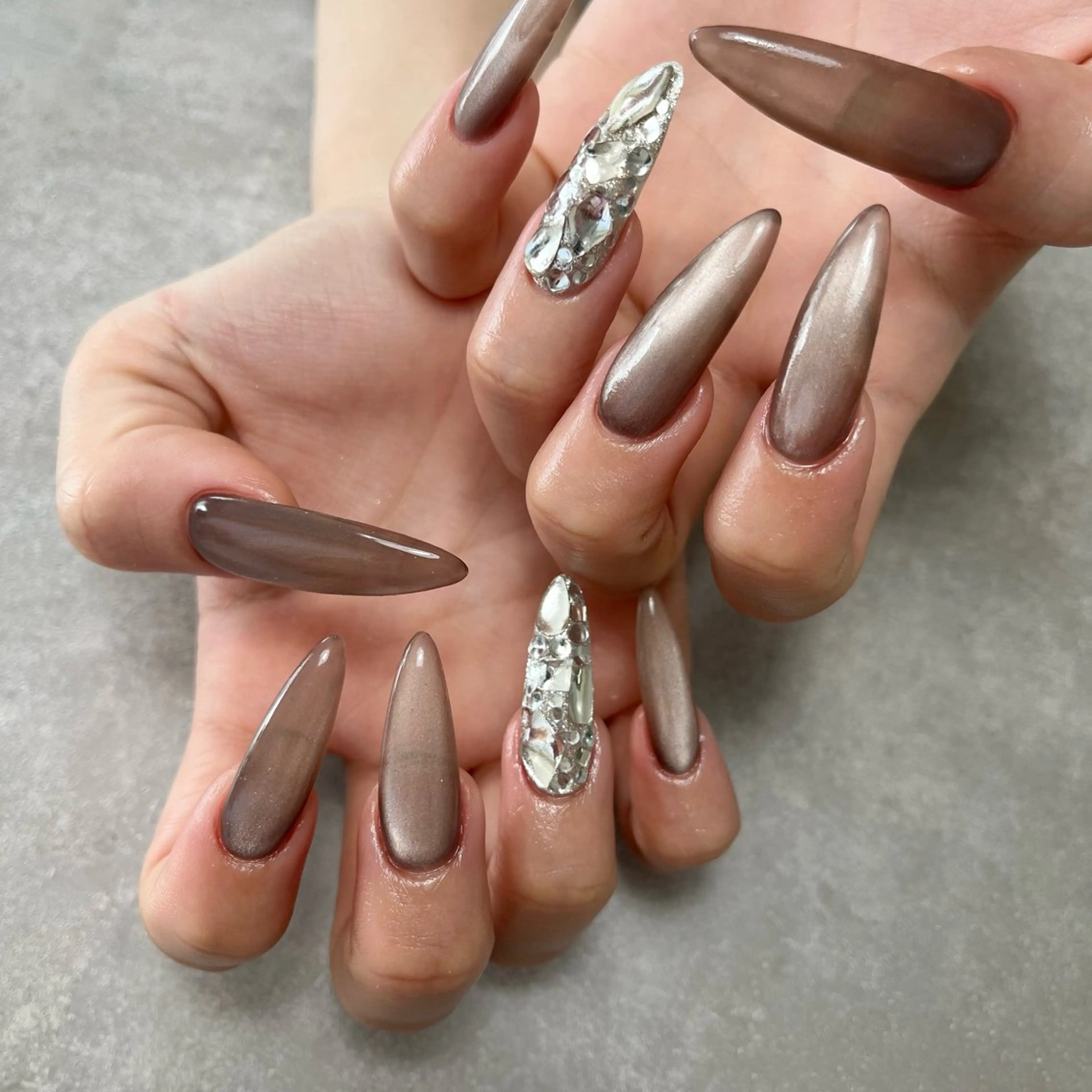 ネイル ロングネイル ハンドネイル ハンドケア nail salon Ivy【放出】のネイルデザイン