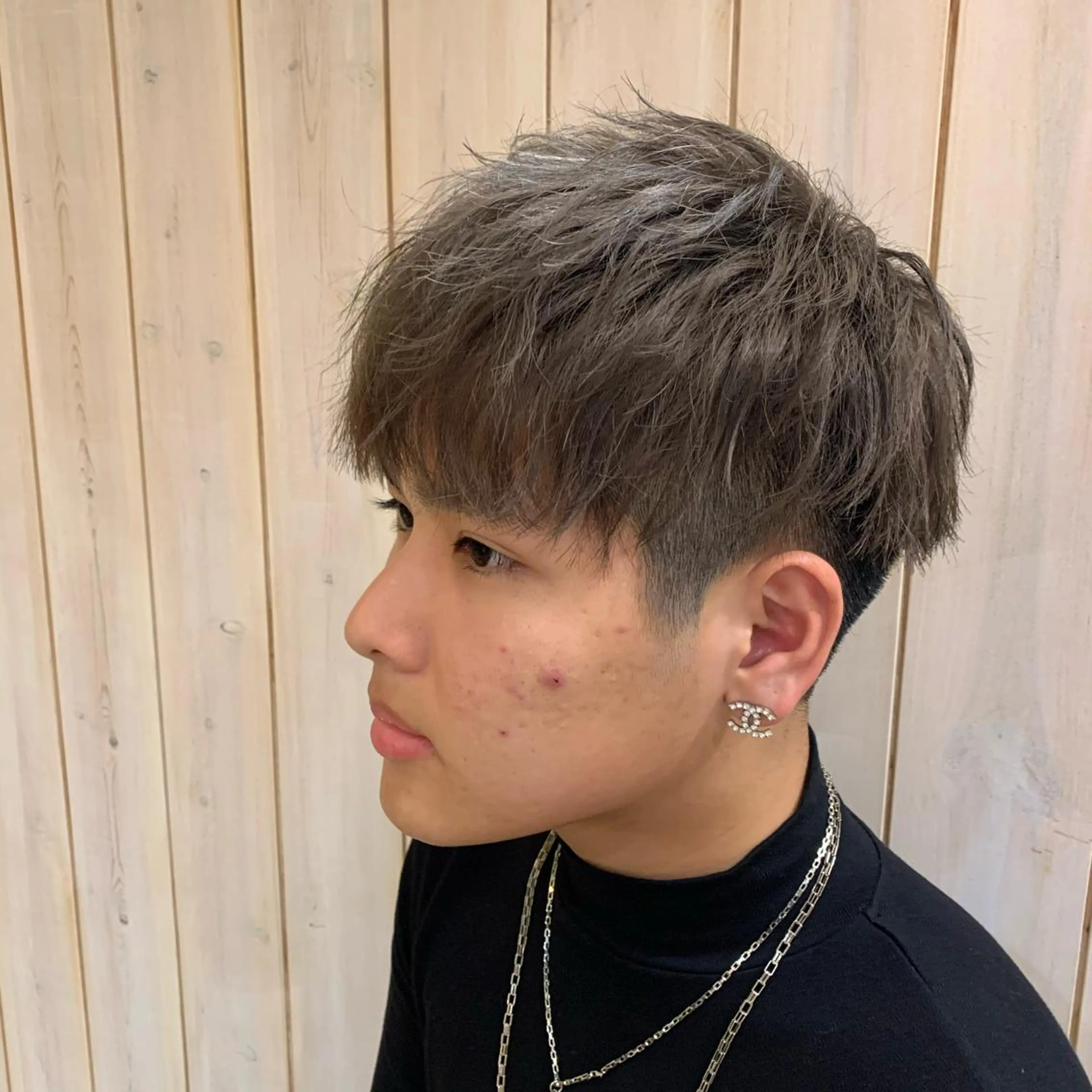 ショート カラー メンズ メンズパーマ特化🔥 ツイスパ/シャドウのヘアスタイル