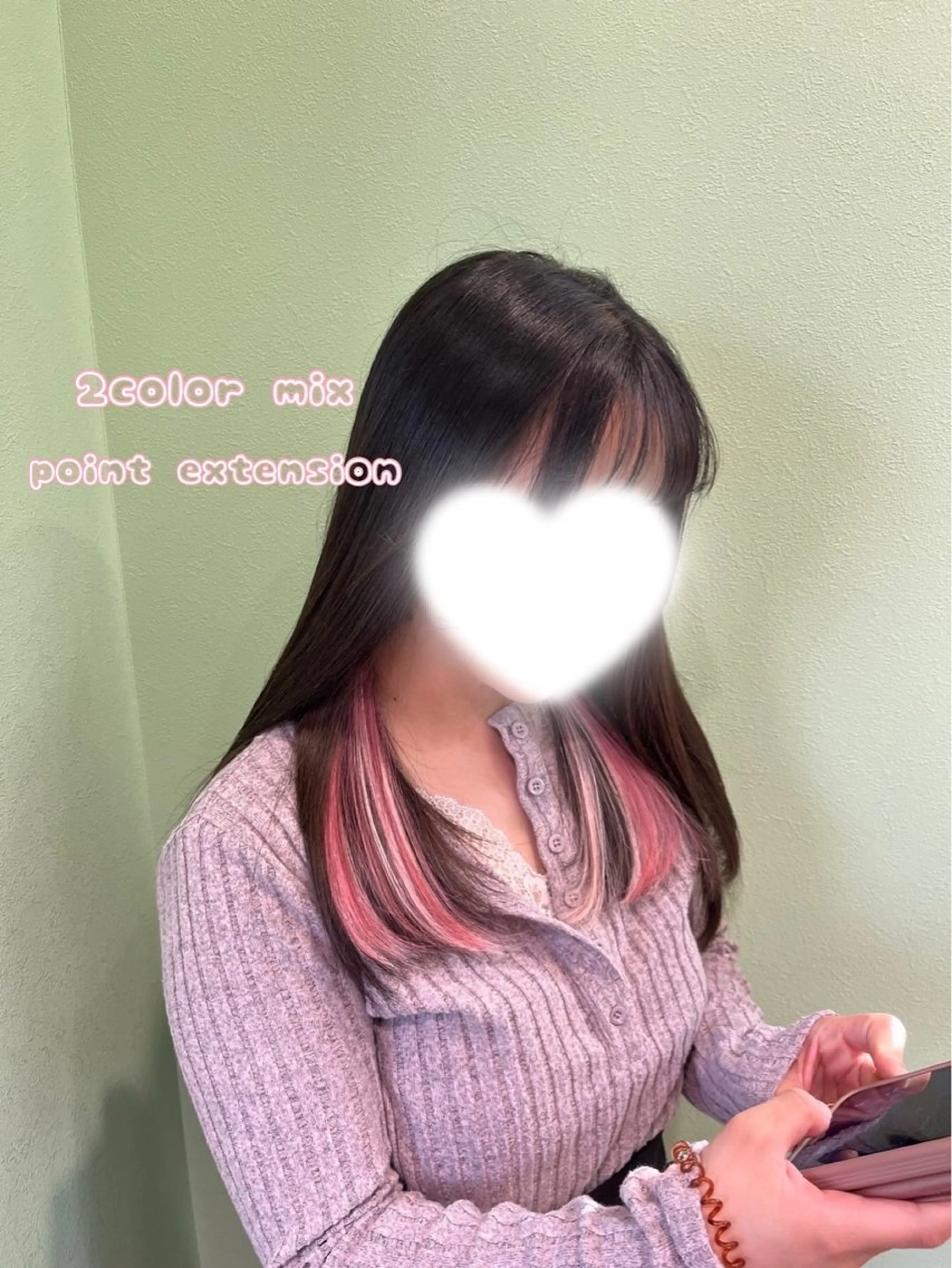 エクステ 横浜/デザインカラー 個性派ヘアメ/まこのヘアスタイル